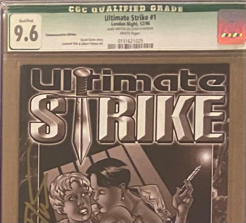 Ultimate Strike #1 CGC 9.6 Qualified