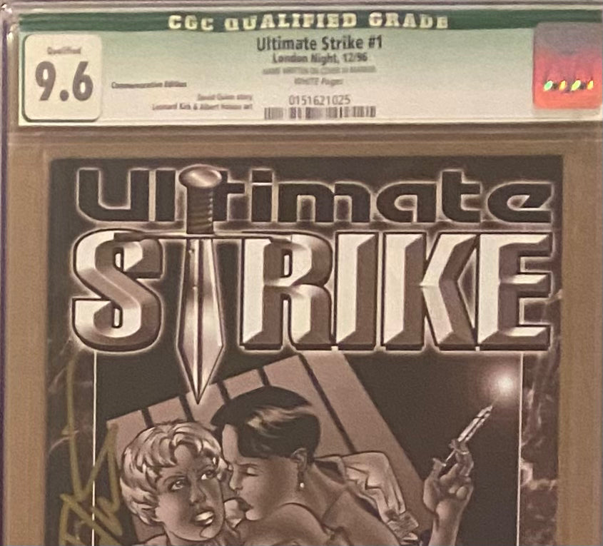 Ultimate Strike #1 CGC 9.6 Qualified