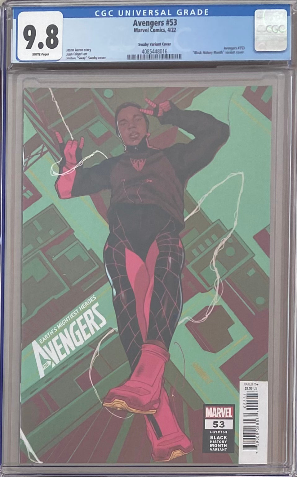 Avengers #53 Sway Variant CGC 9.8 - First Red Panther Suit