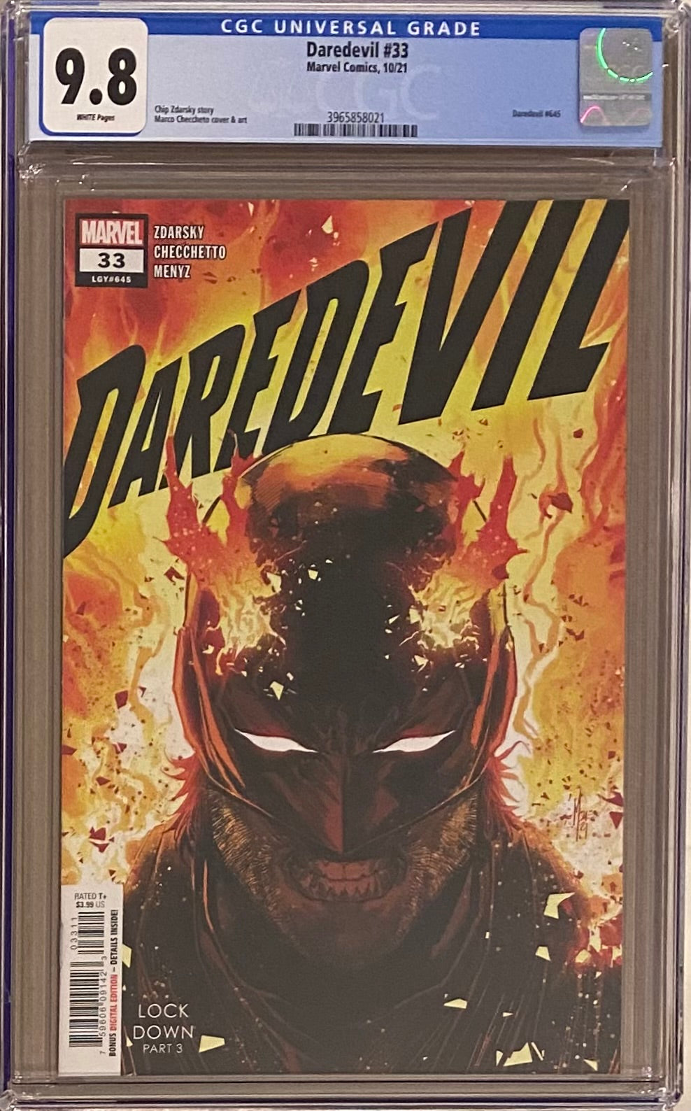 Daredevil #33 CGC 9.8