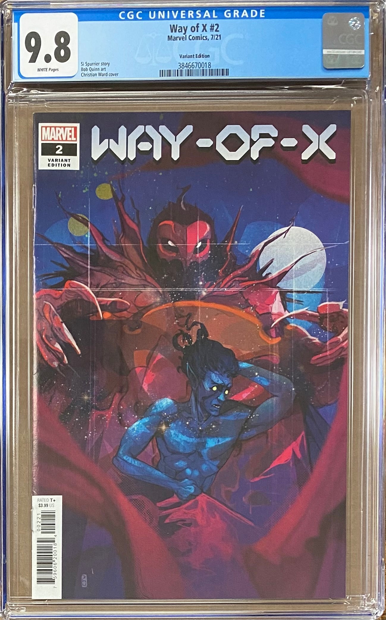 Way of X #2 Ward Variant CGC 9.8