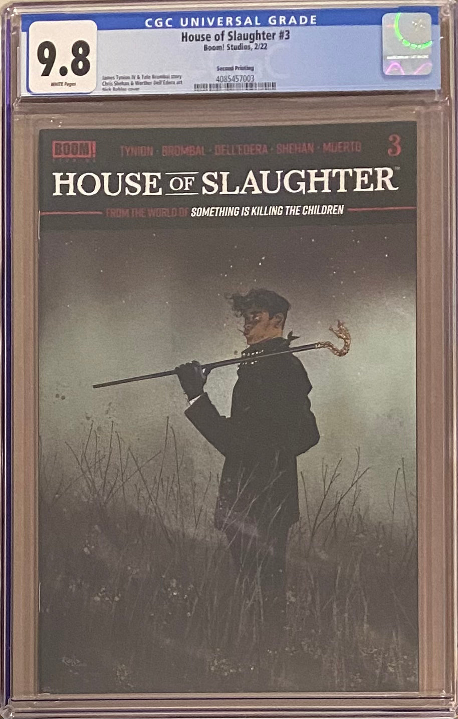 House of Slaughter #3 Second Printing CGC 9.8