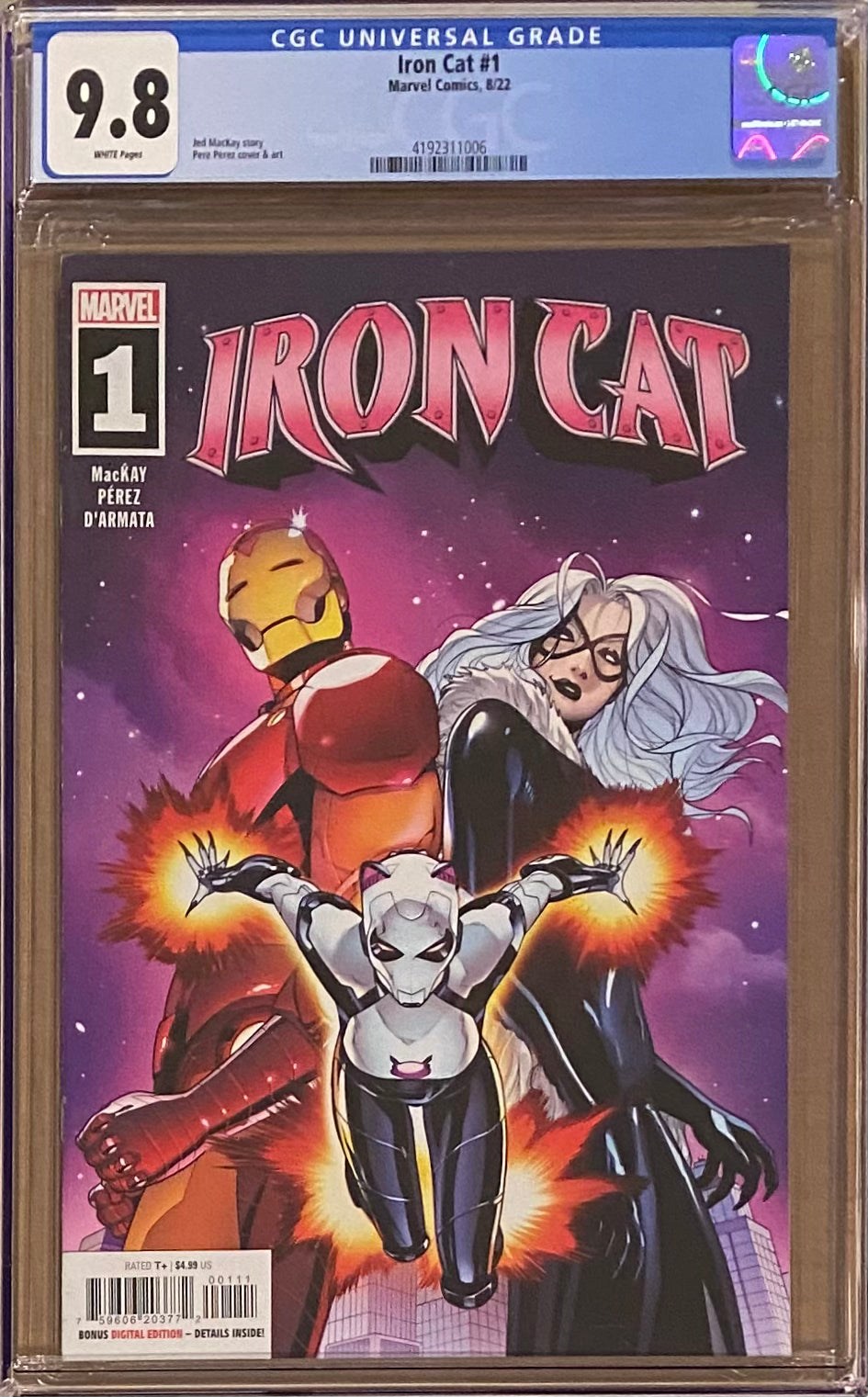 Iron Cat #1 CGC 9.8