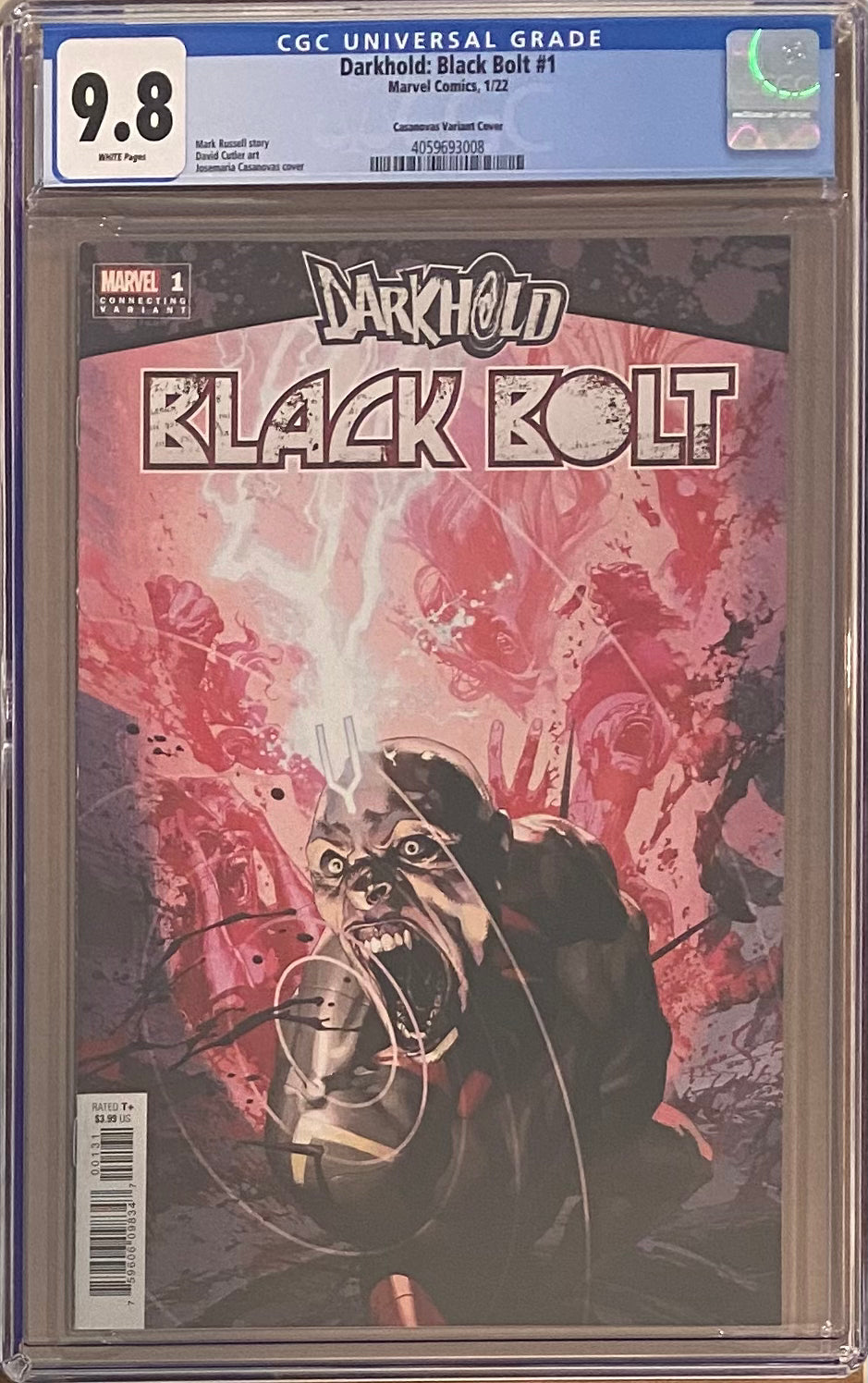 Darkhold: Black Bolt #1 Casanovas Connecting Variant CGC 9.8
