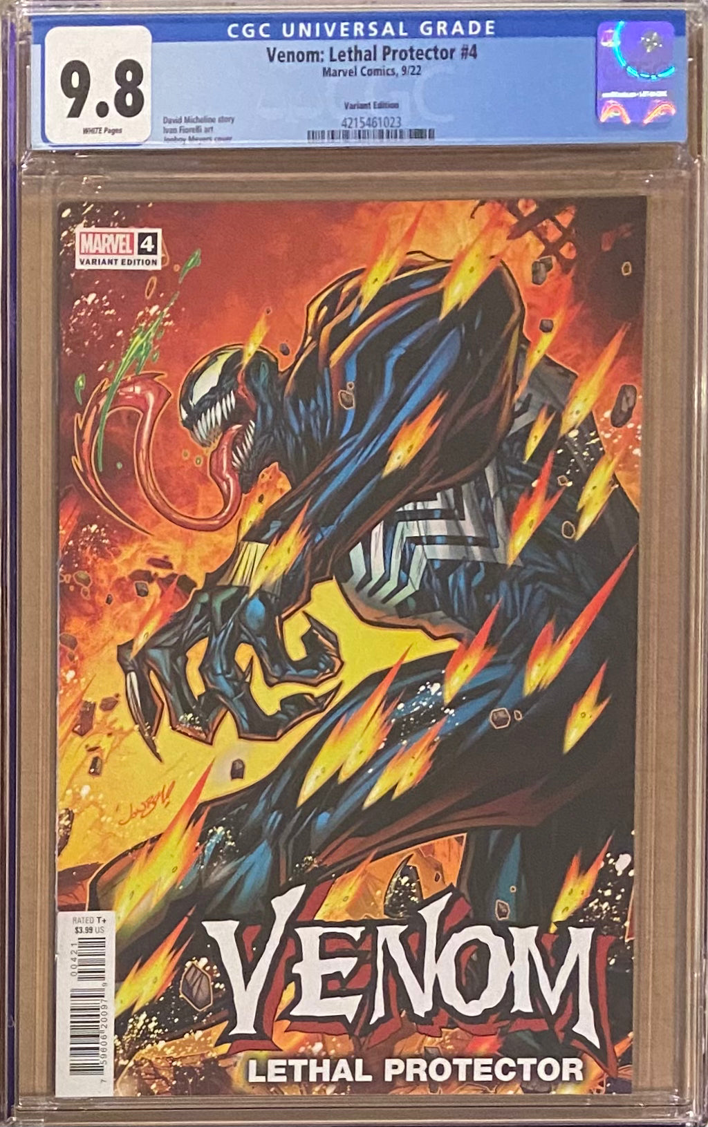 Venom: Lethal Protector #4 CGC 9.8 Meyers Variant