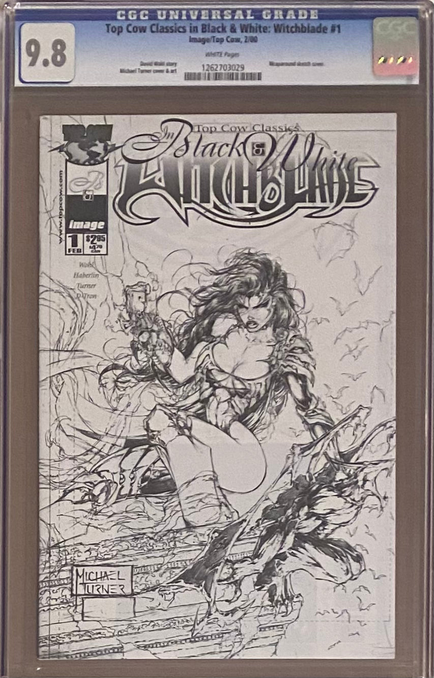 Top Cow Classics in Black & White: Witchblade #1 CGC 9.8