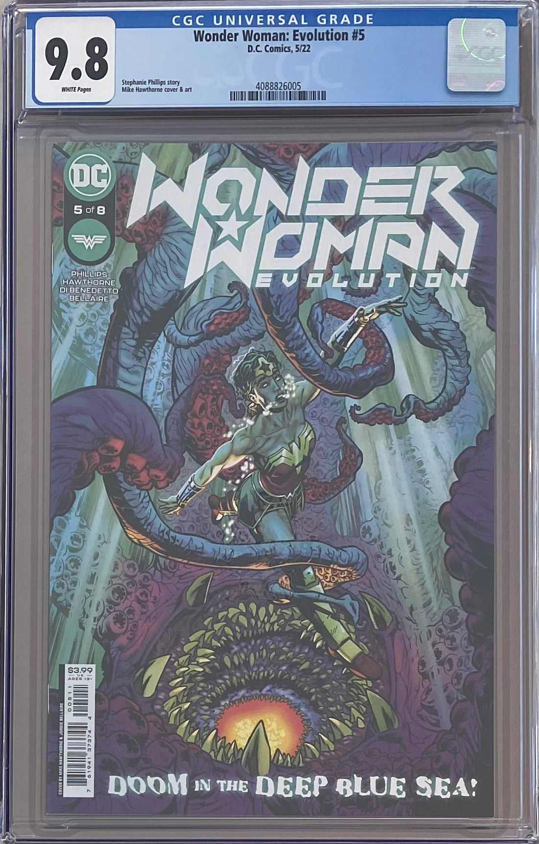 Wonder Woman: Evolution #5 CGC 9.8