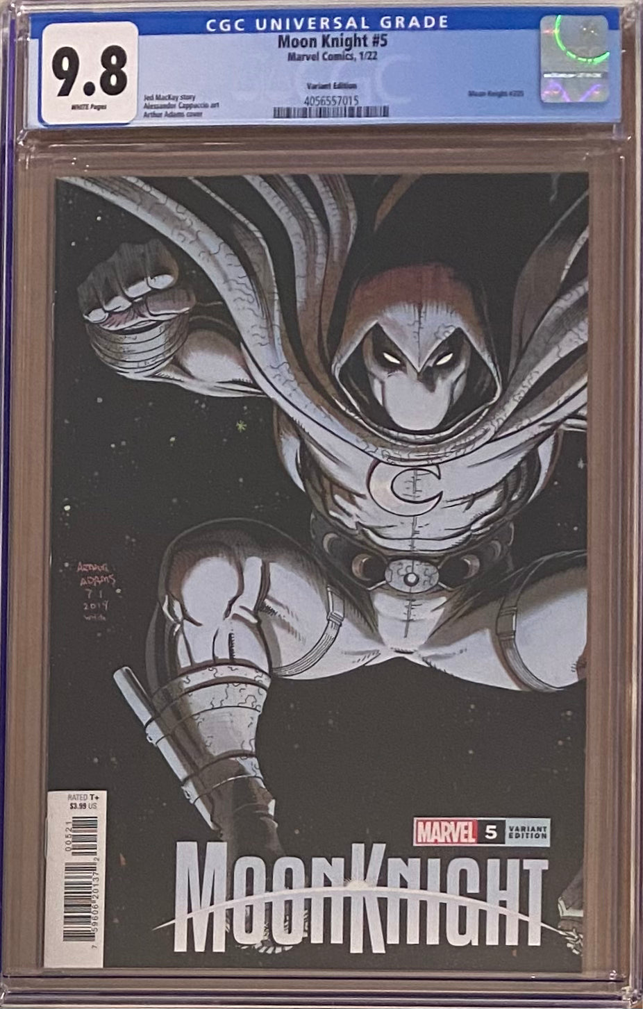 Moon Knight #5 Adams 1:25 Retailer Incentive Variant CGC 9.8