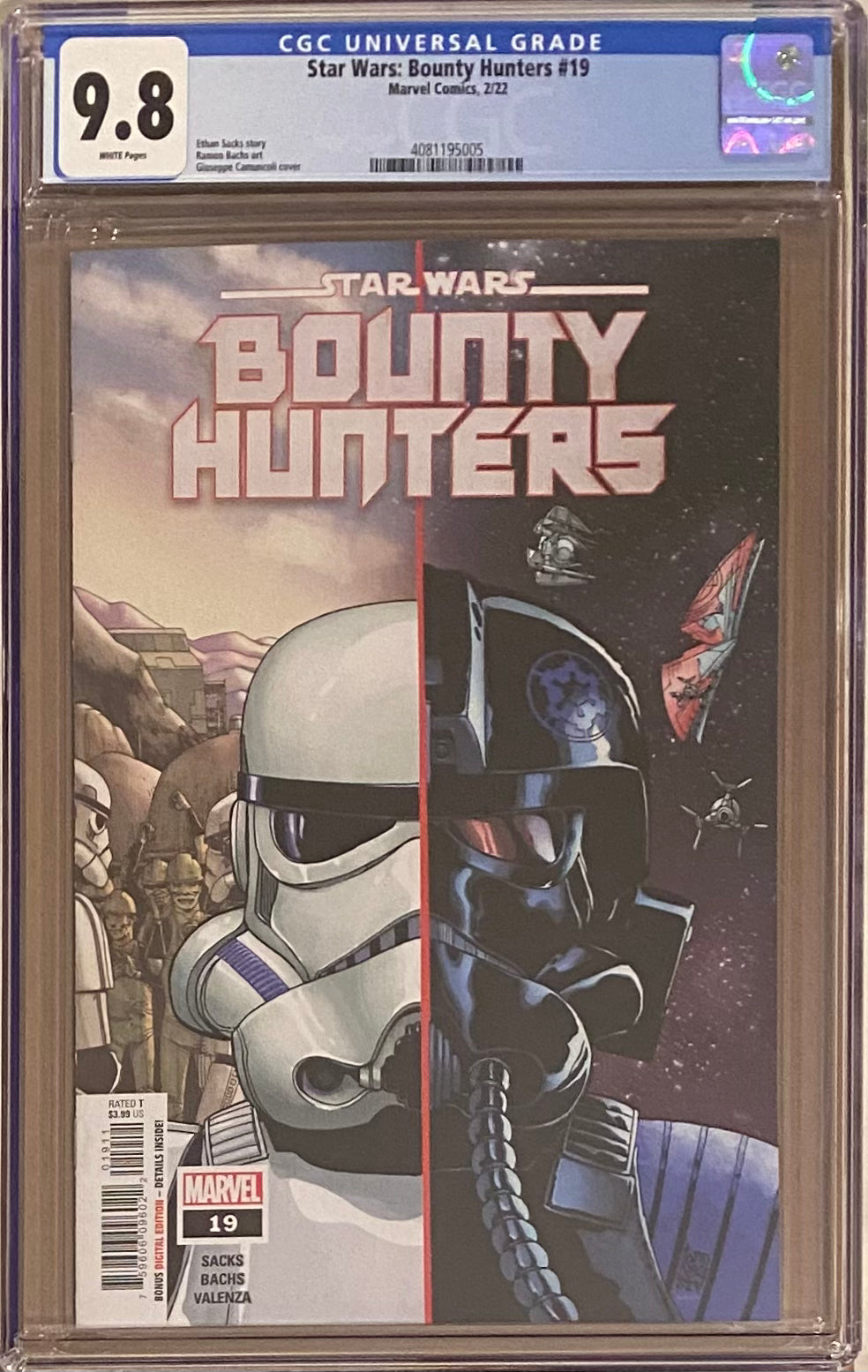 Star Wars: Bounty Hunters #19 CGC 9.8