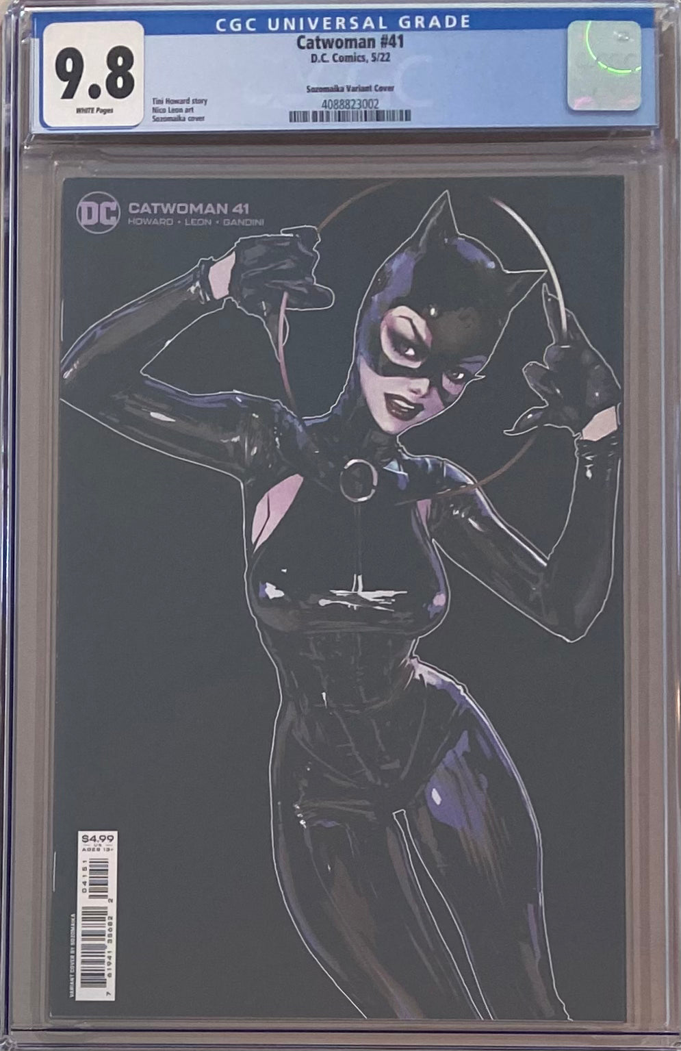 Catwoman #41 Sozomaika Retailer Incentive Variant CGC 9.8
