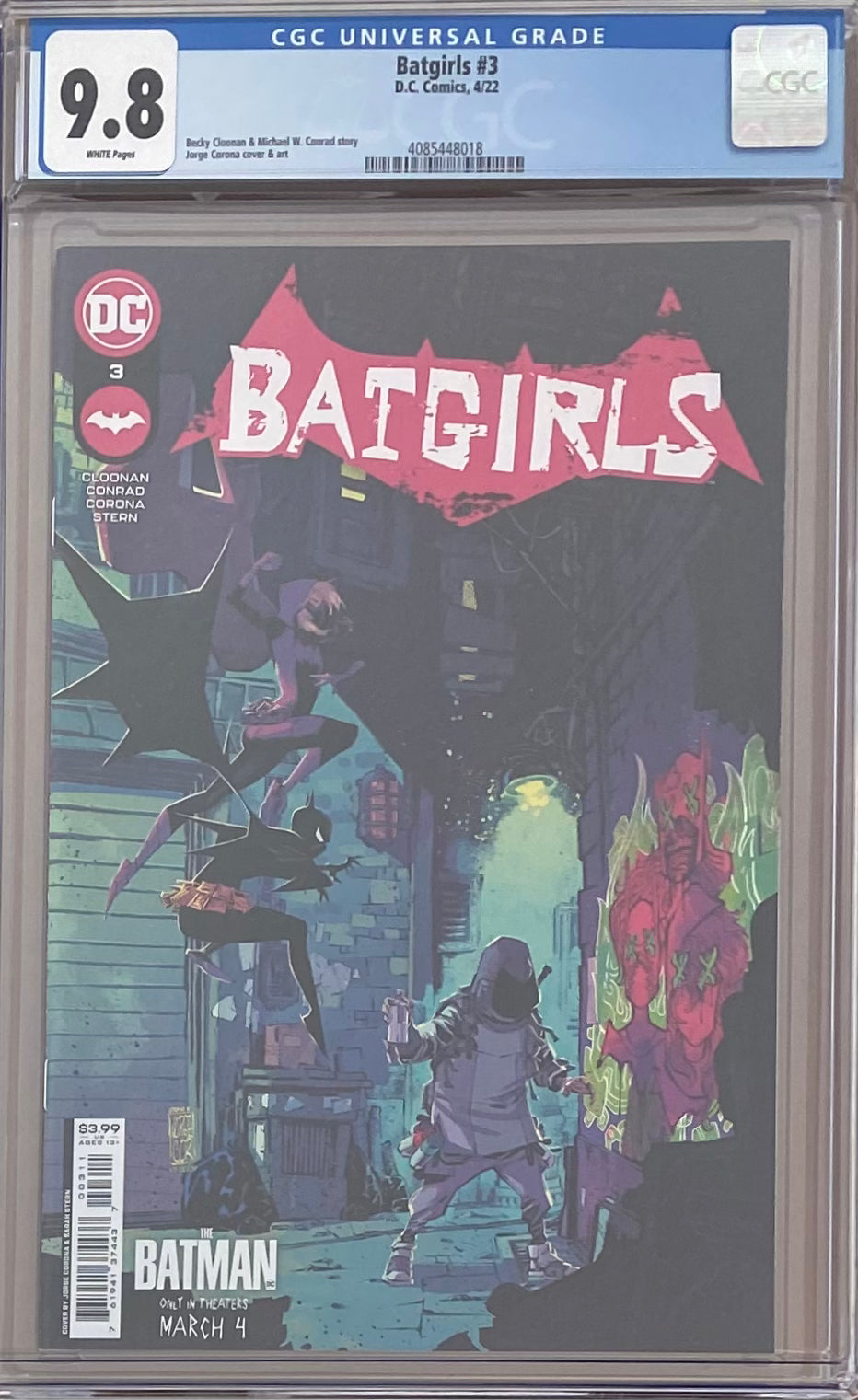 Batgirls #3 CGC 9.8