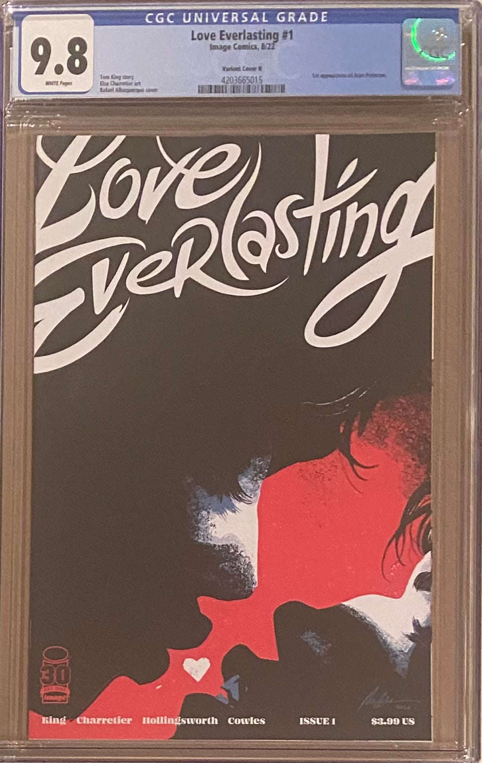 Love Everlasting #1 Albuquerque 1:50 Retailer Incentive Variant CGC 9.8
