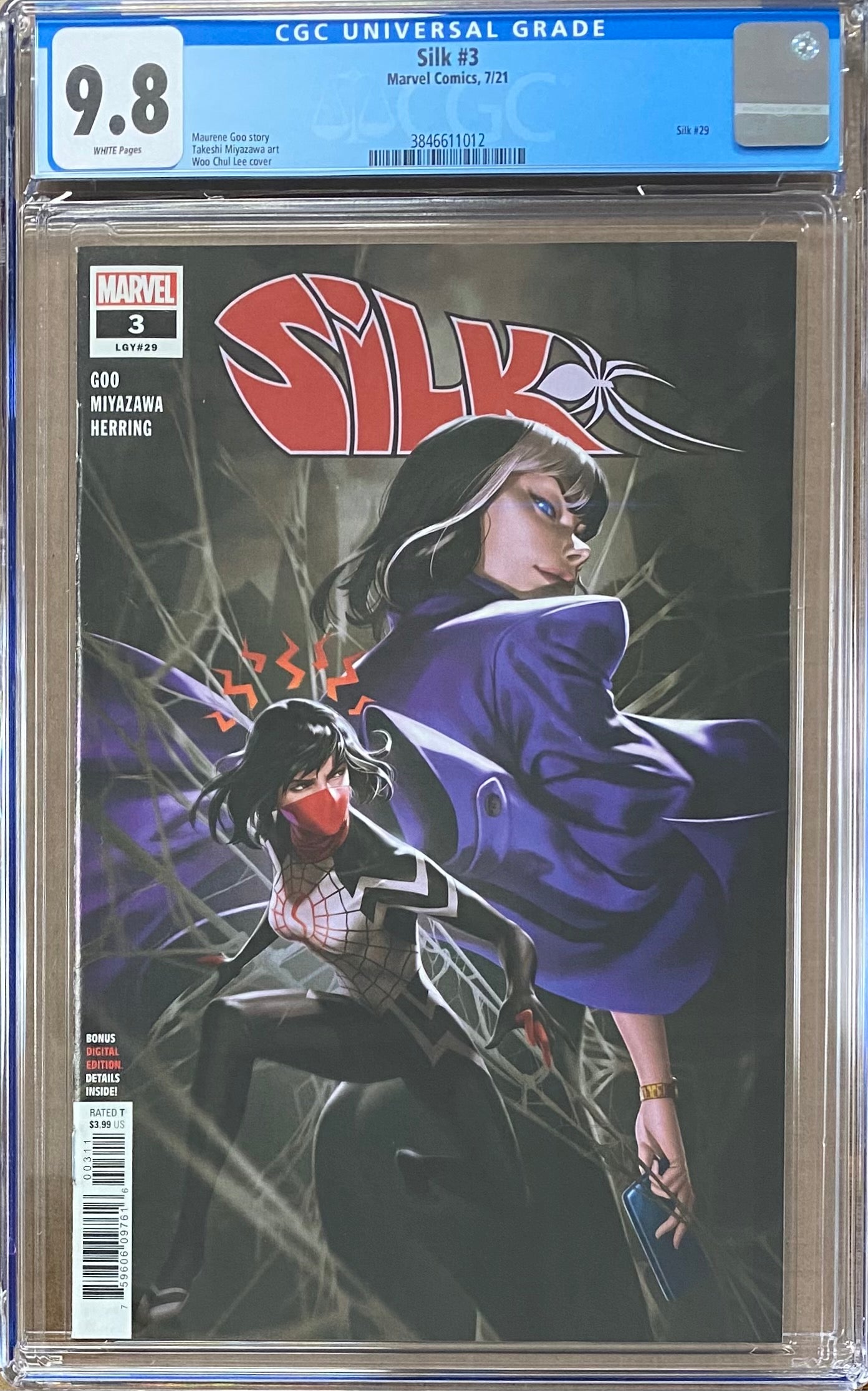 Silk #3 CGC 9.8