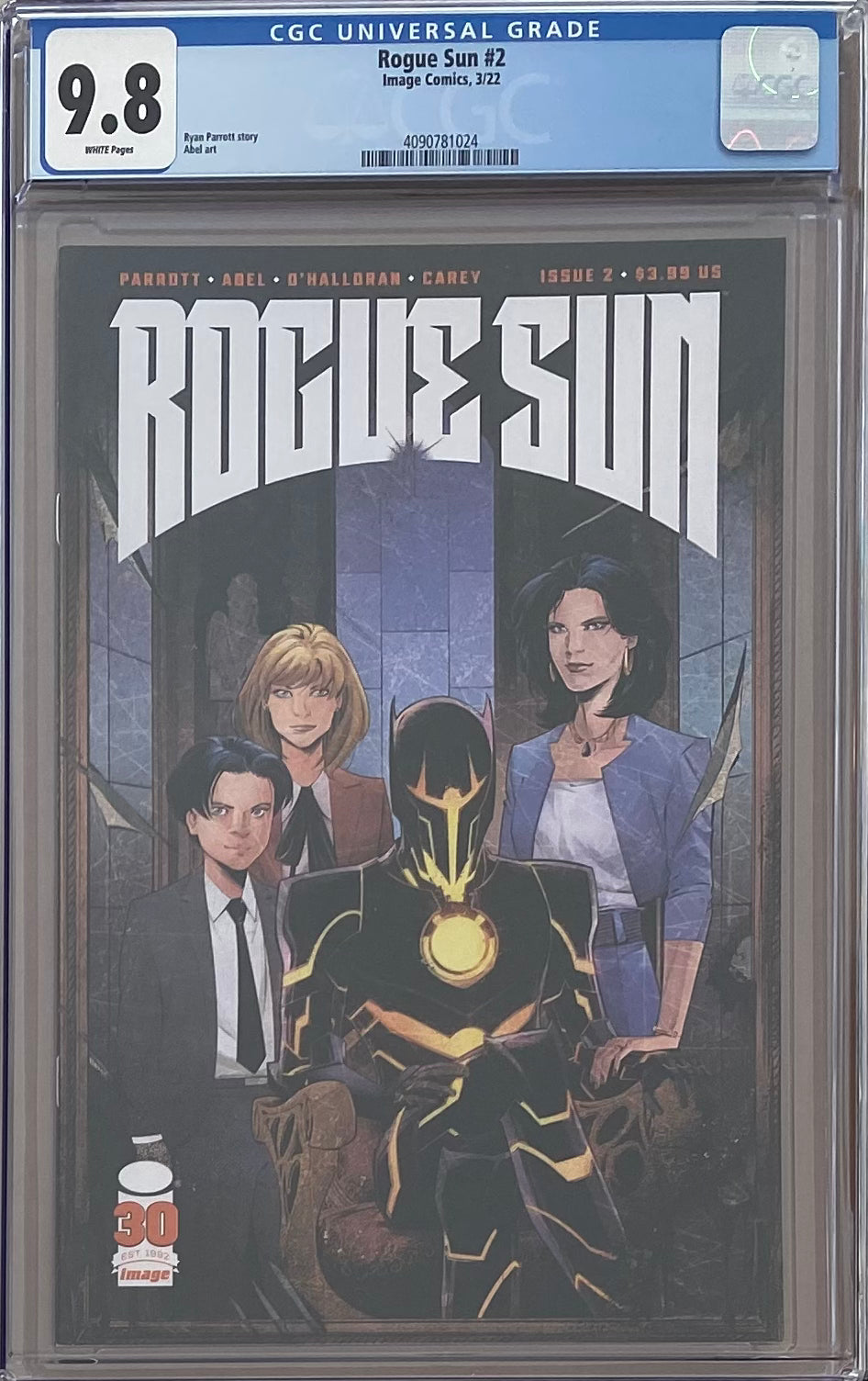 Rogue Sun #2 CGC 9.8