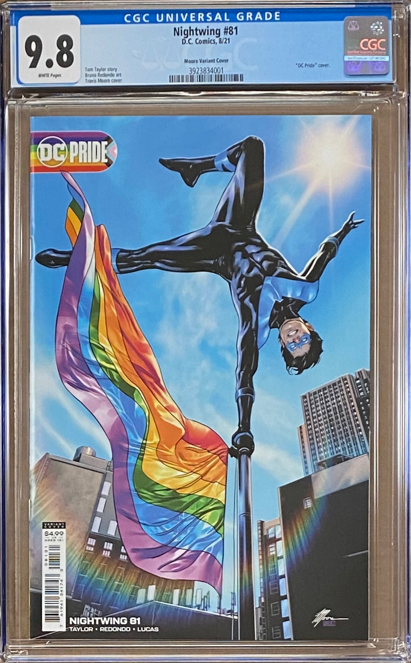 Nightwing #81 Pride Variant CGC 9.8 - First Appearance Hearrtless