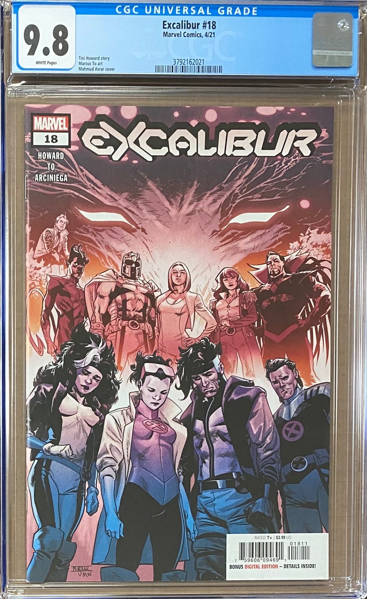 Excalibur #18 CGC 9.8