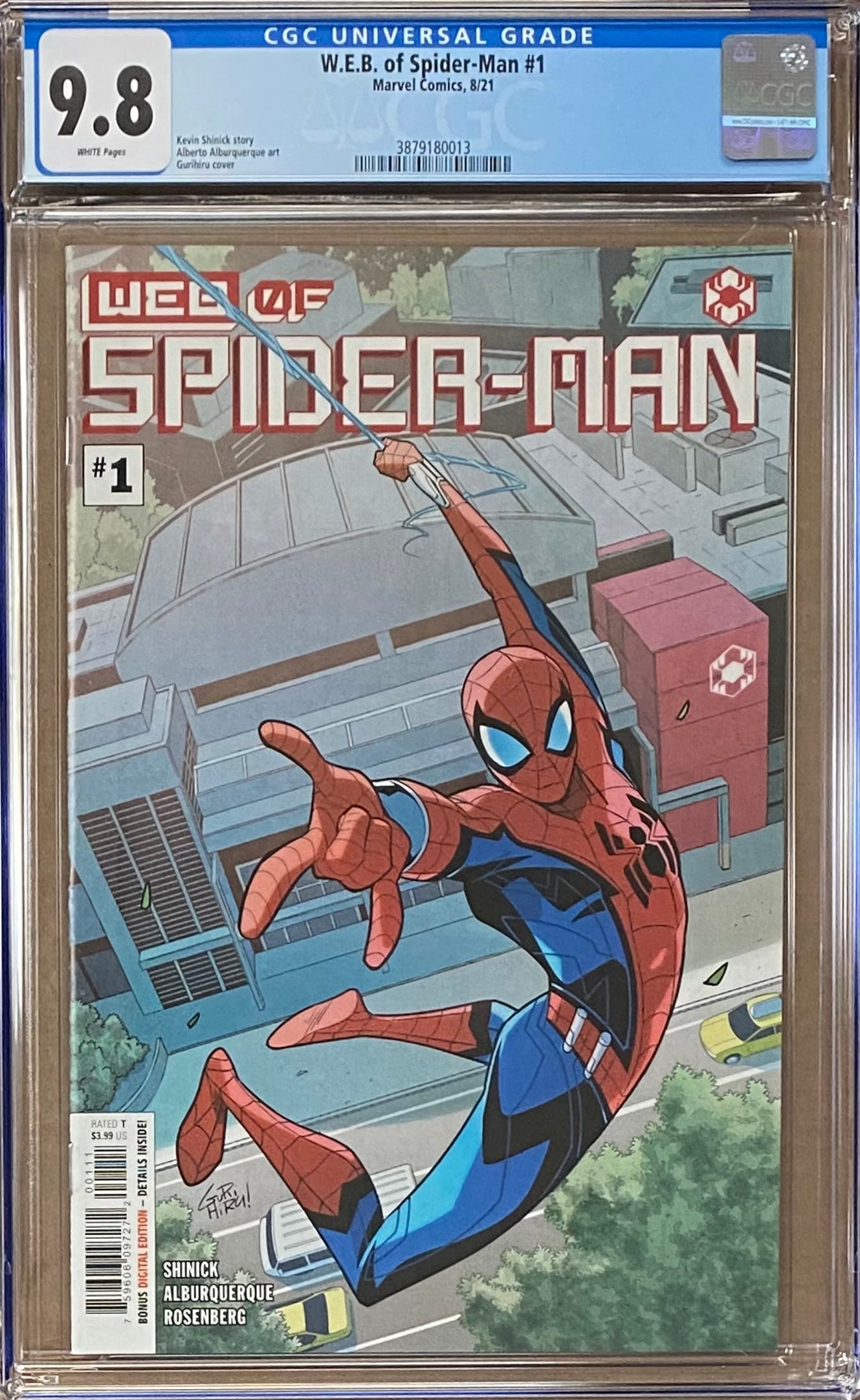 Web of Spider-Man #1 CGC 9.8