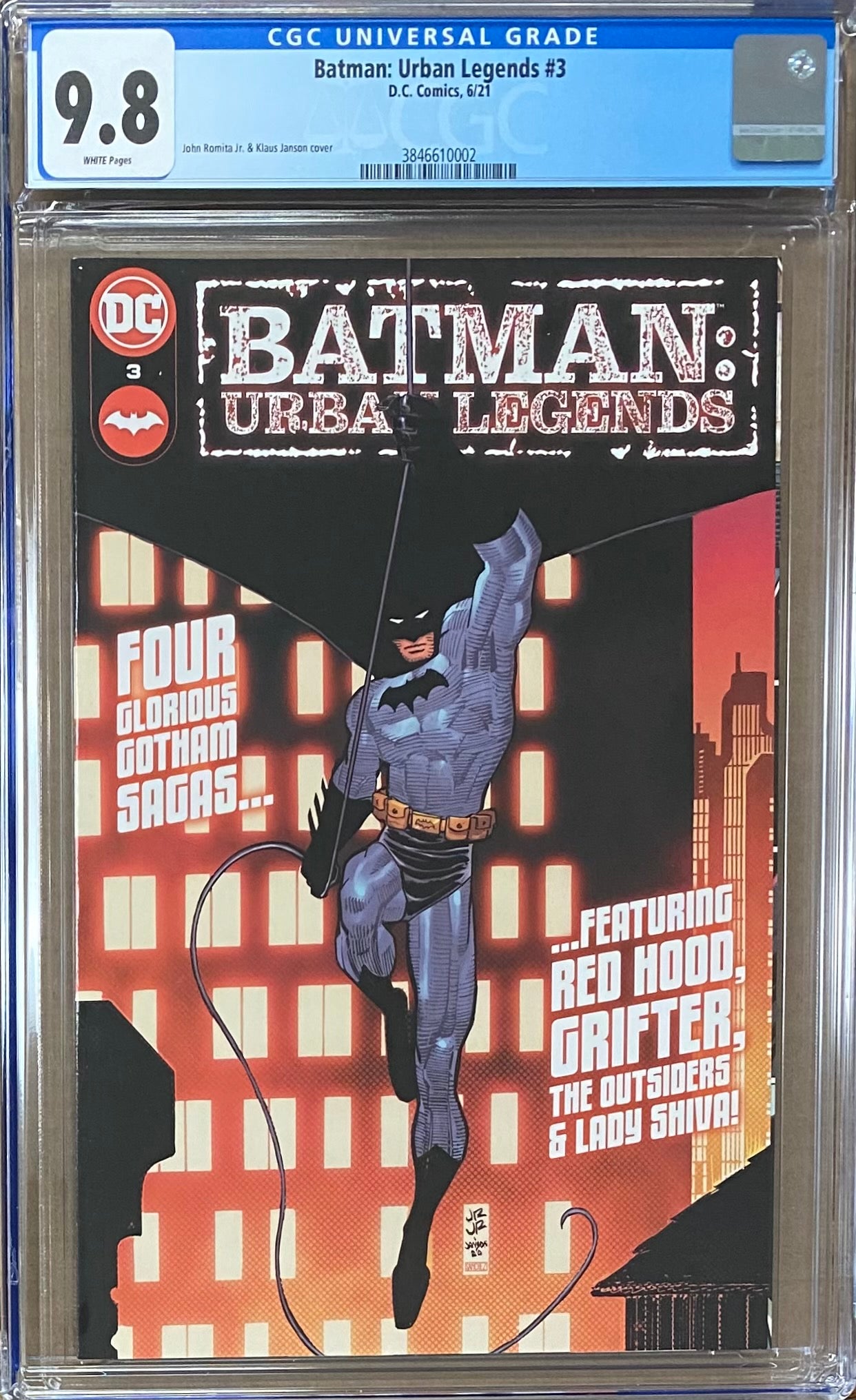 Batman: Urban Legends #3 CGC 9.8