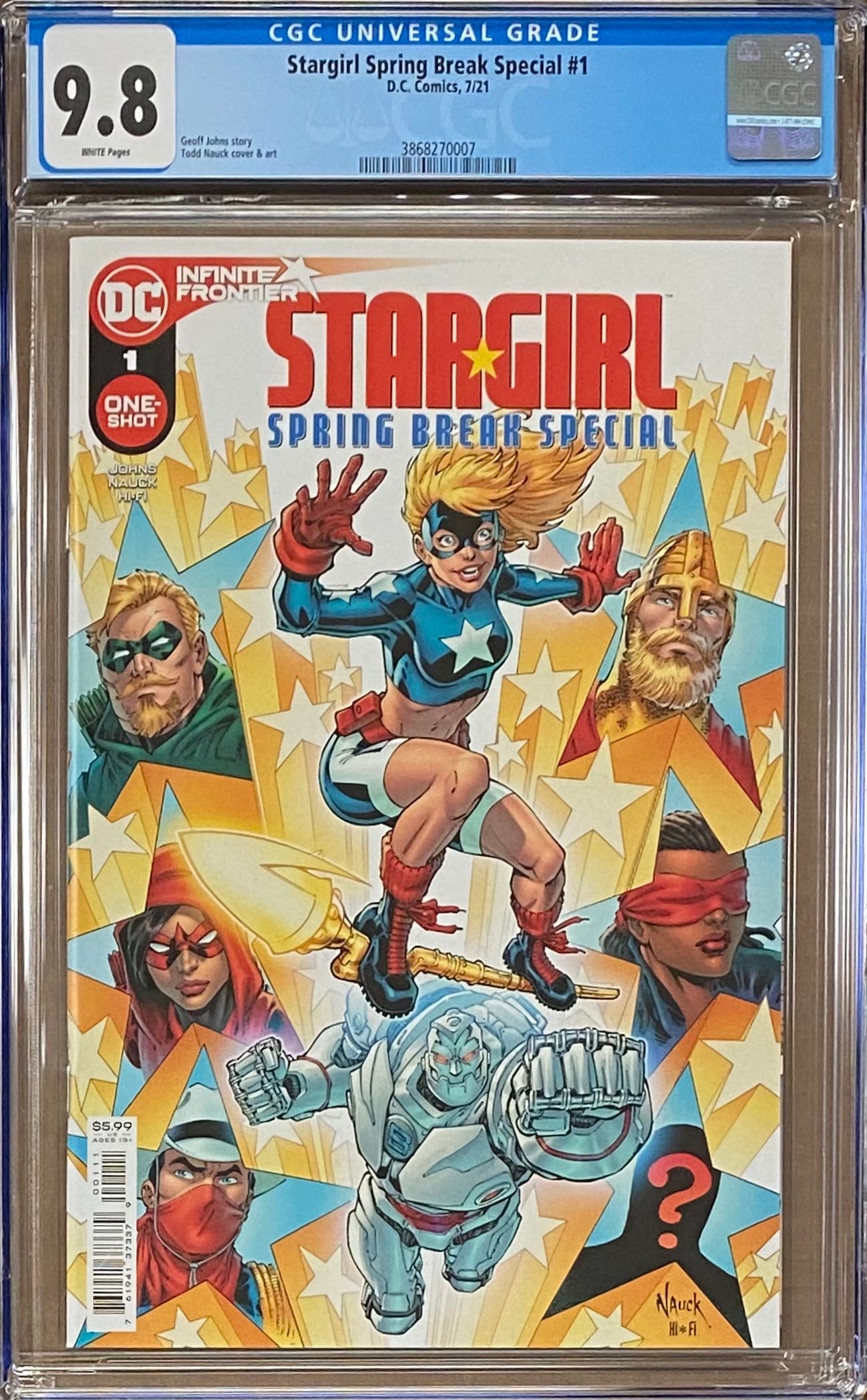 Stargirl Spring Break Special #1 CGC 9.8