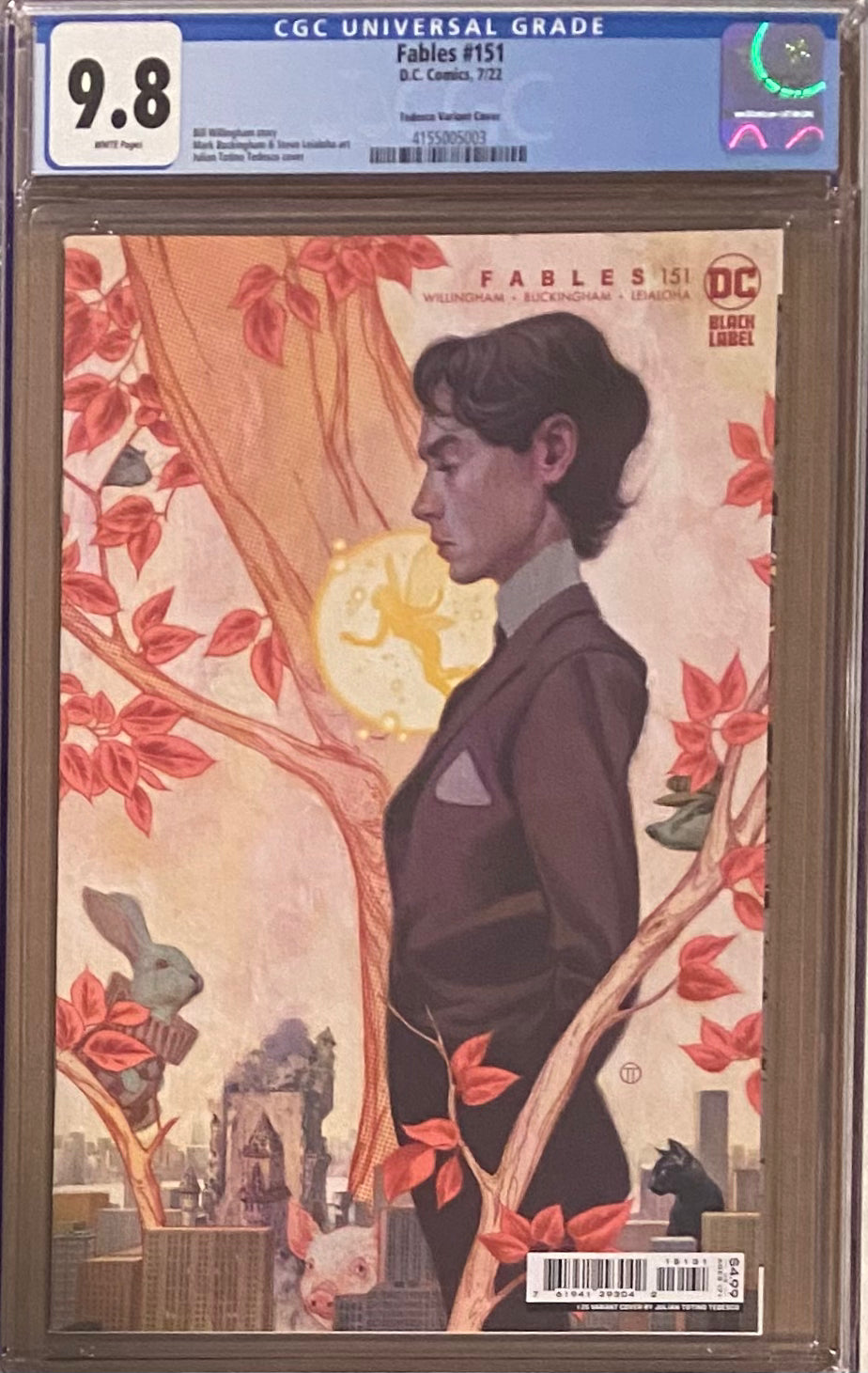Fables #151 Tedesco 1:25 Retailer Incentive Variant CGC 9.8