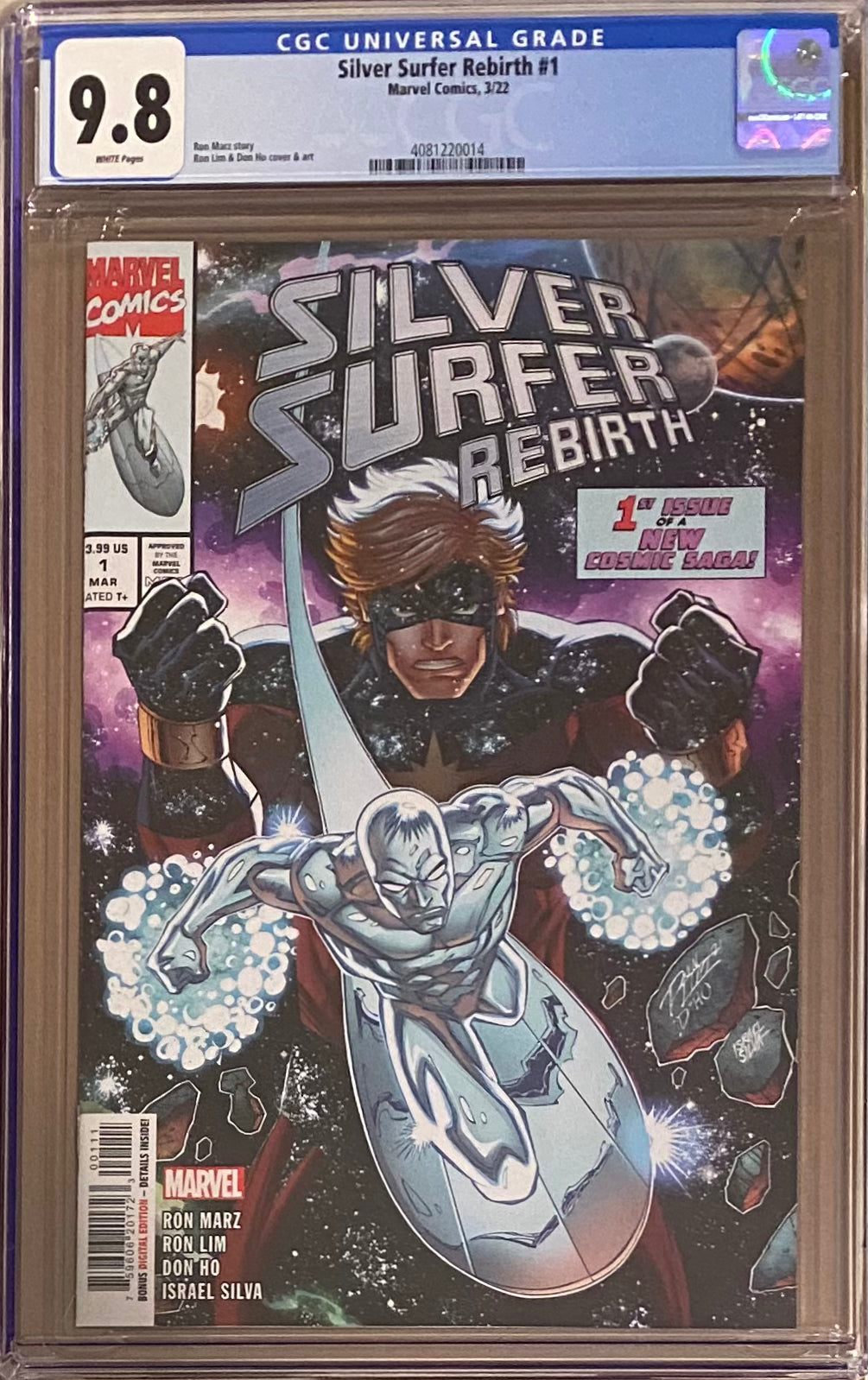 Silver Surfer: Rebirth #1 CGC 9.8