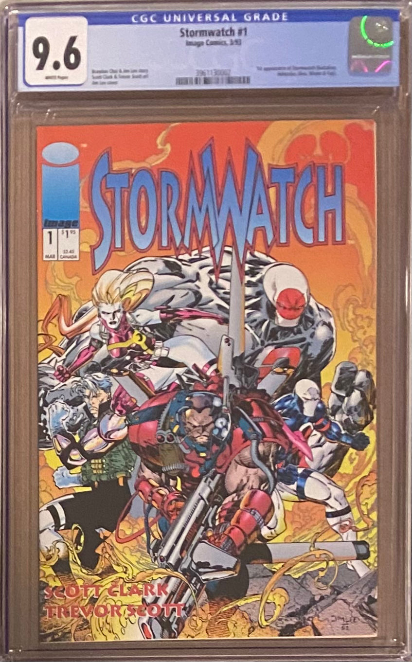 Stormwatch #1 CGC 9.6
