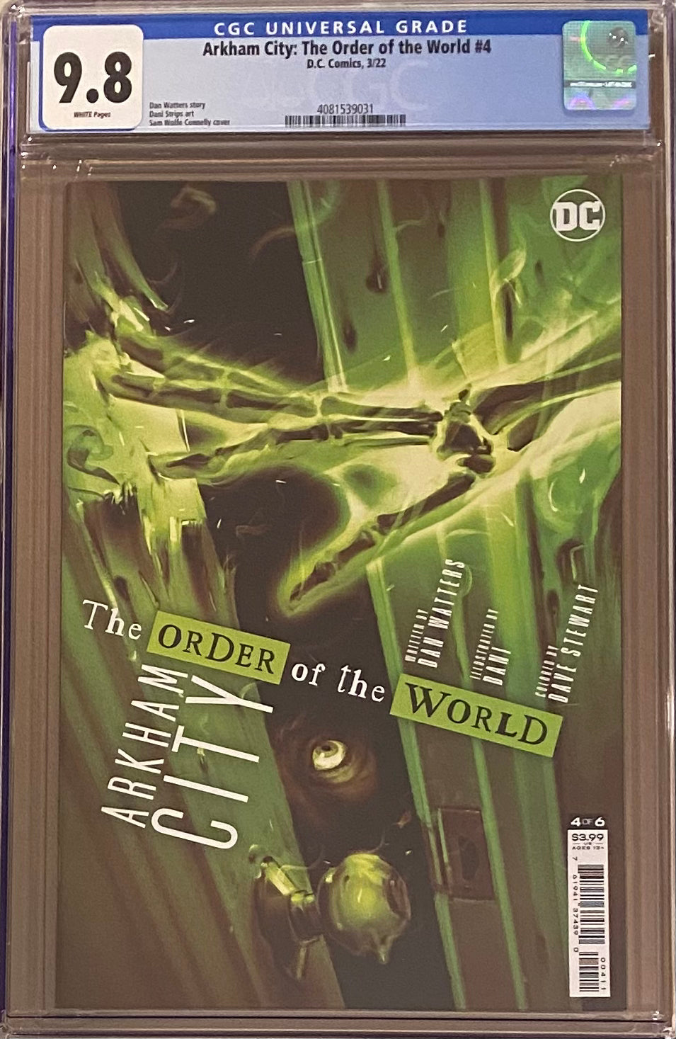 Arkham City: The Order of the World #4 CGC 9.8