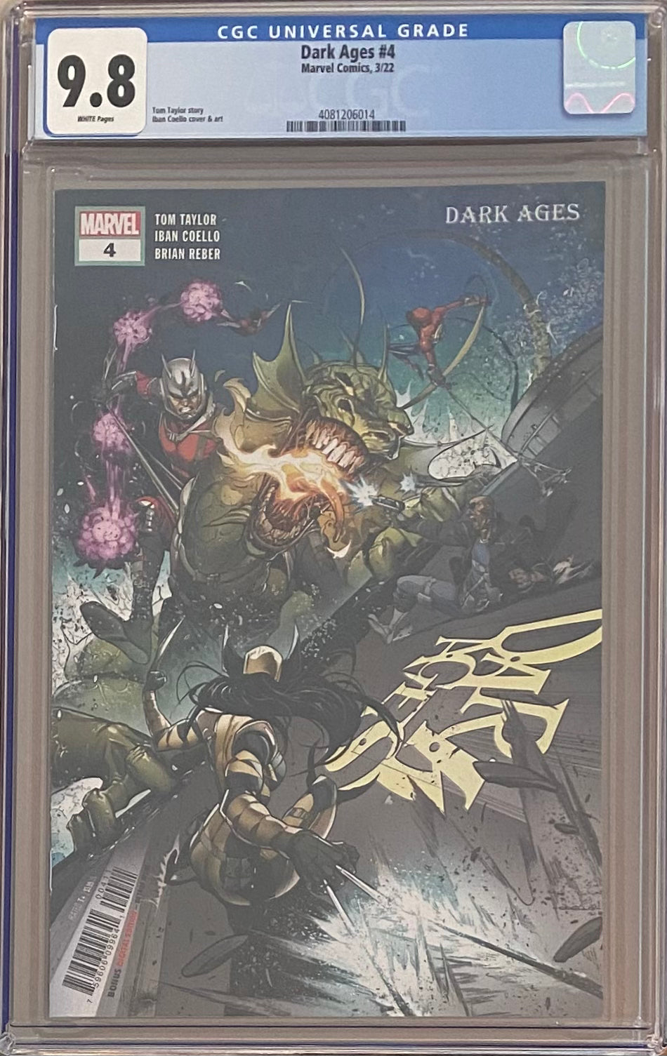 Dark Ages #4 CGC 9.8