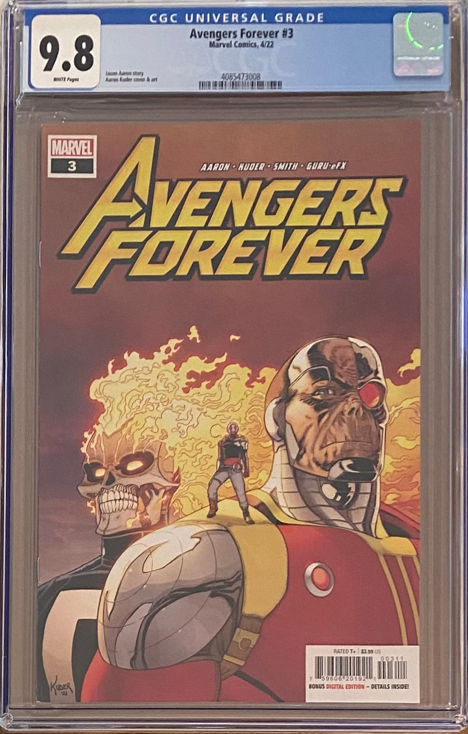 Avengers Forever #3 CGC 9.8 - First Lady Moon Knight