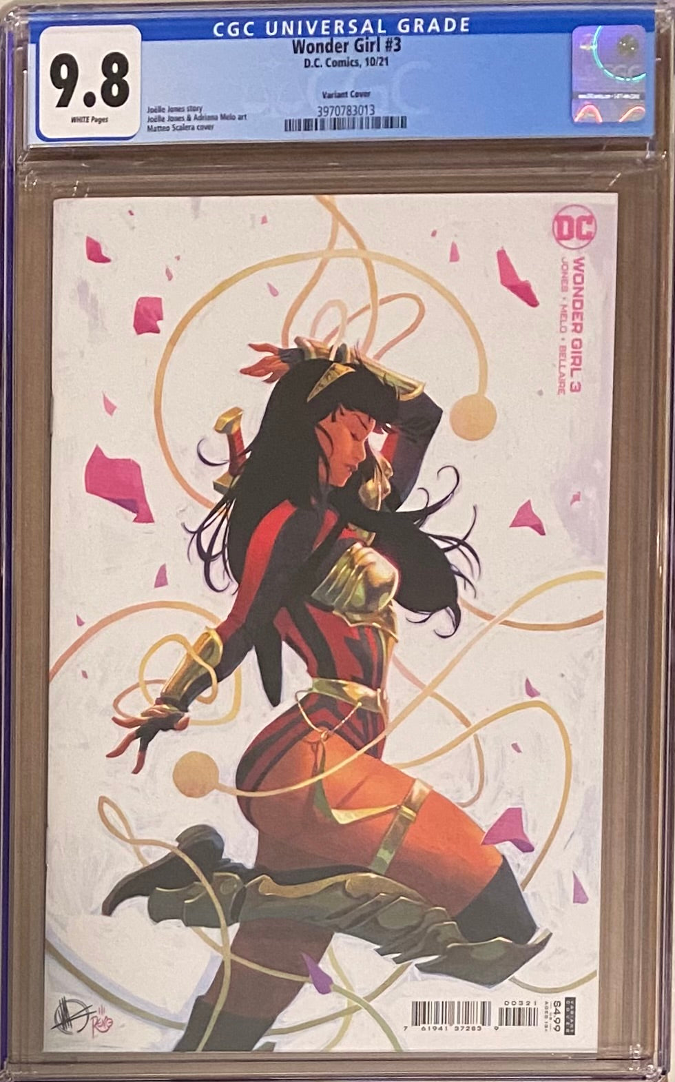 Wonder Girl #3 Variant CGC 9.8