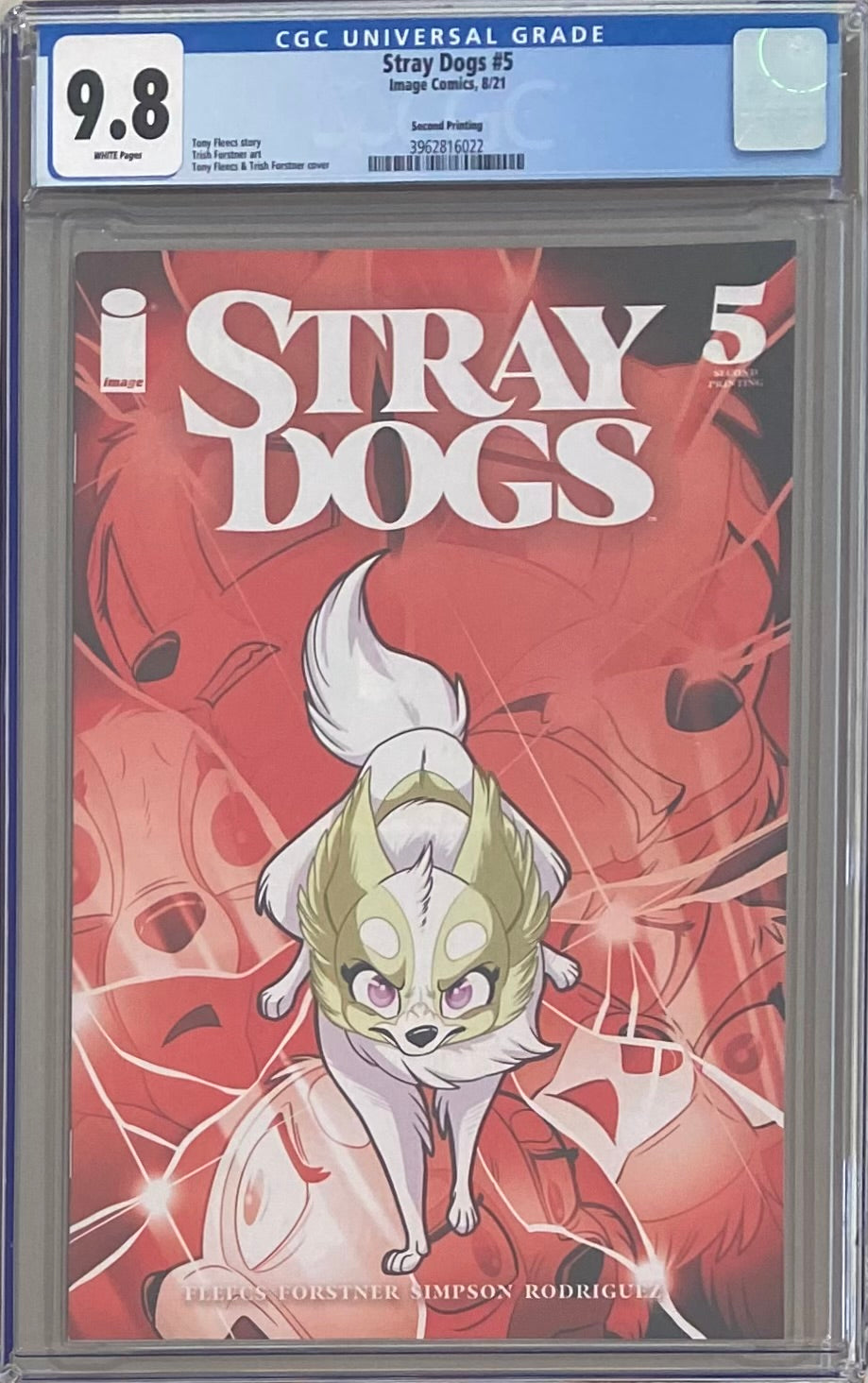 Stray Dogs #5 Second Printing CGC 9.8
