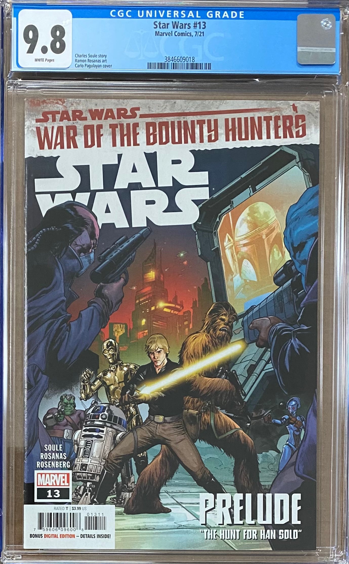 Star Wars #13 CGC 9.8 - War of the Bounty Hunters