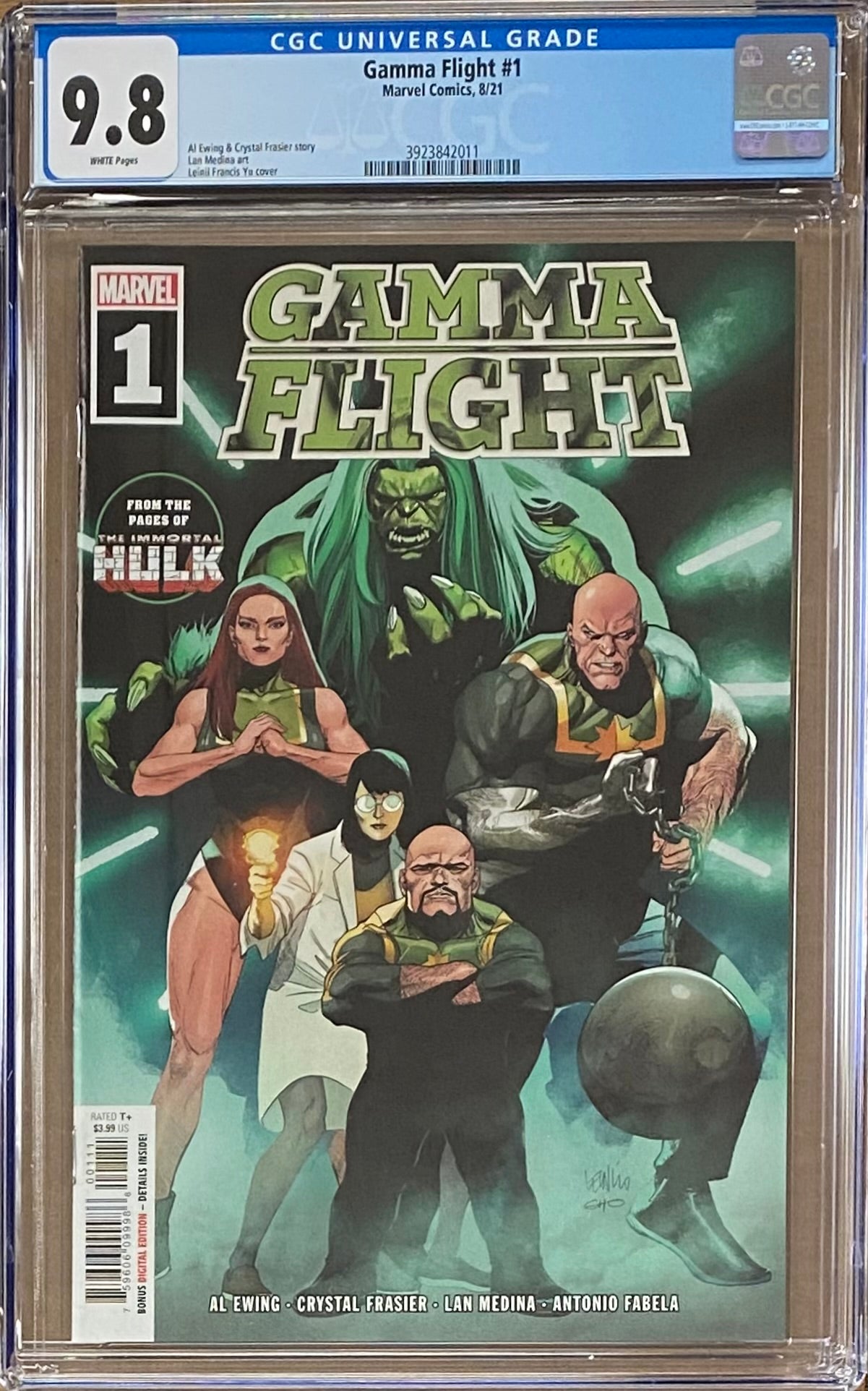 Gamma Flight #1 CGC 9.8