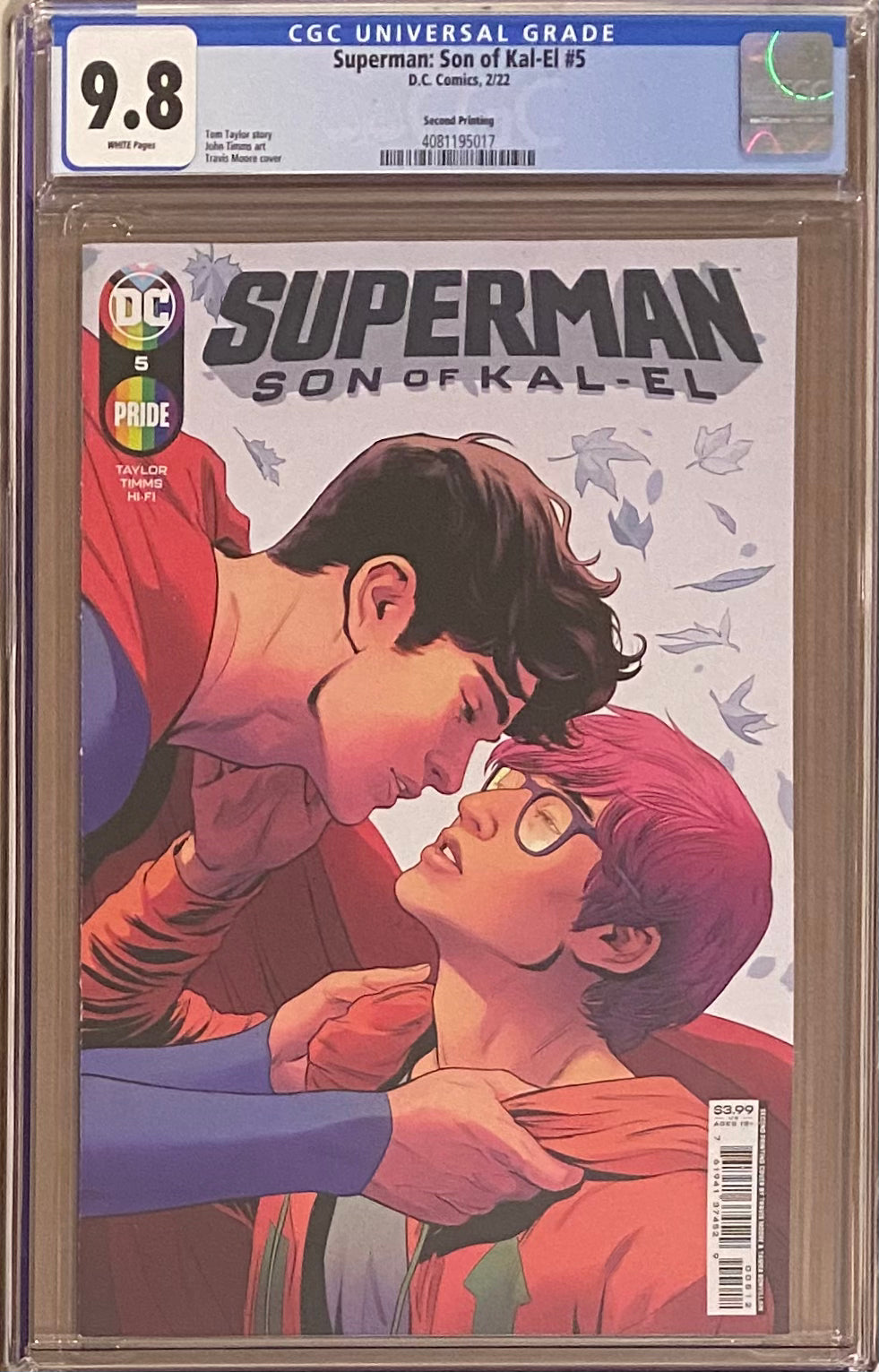 Superman: Son of Kal-El #5 Second Printing CGC 9.8