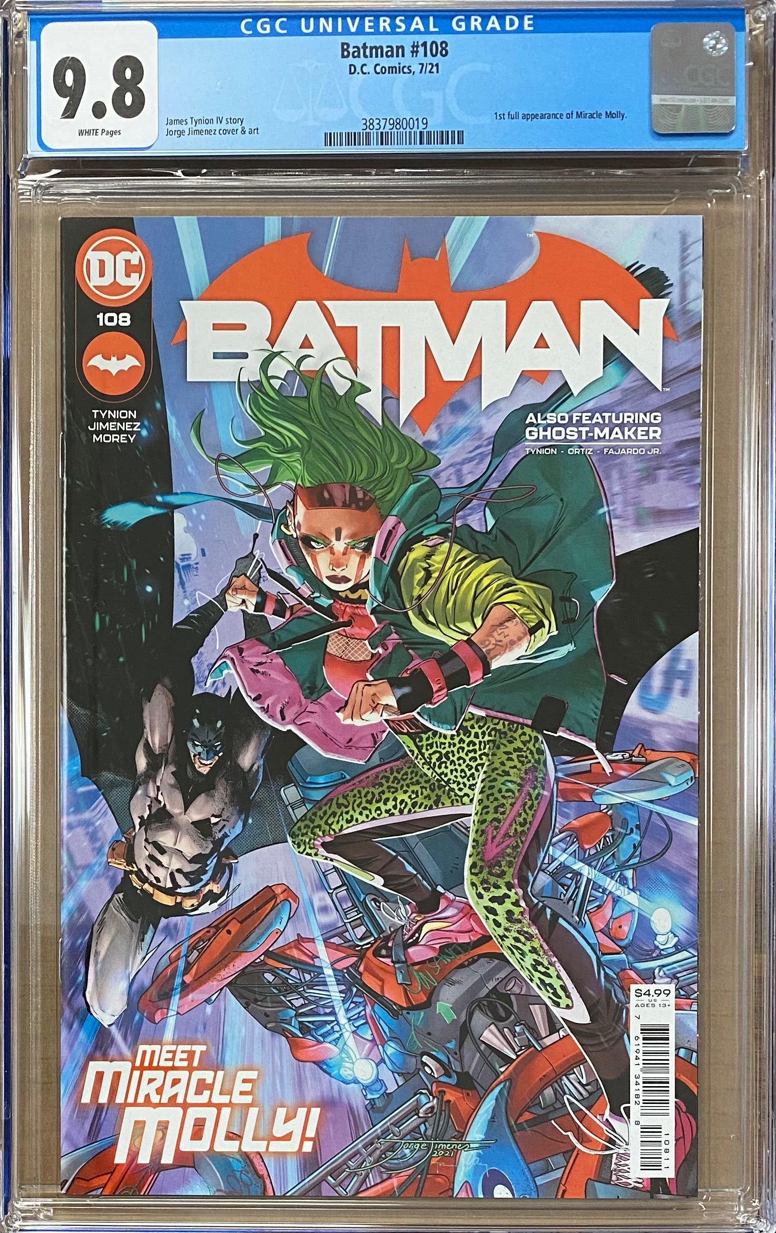 Batman #108 CGC 9.8