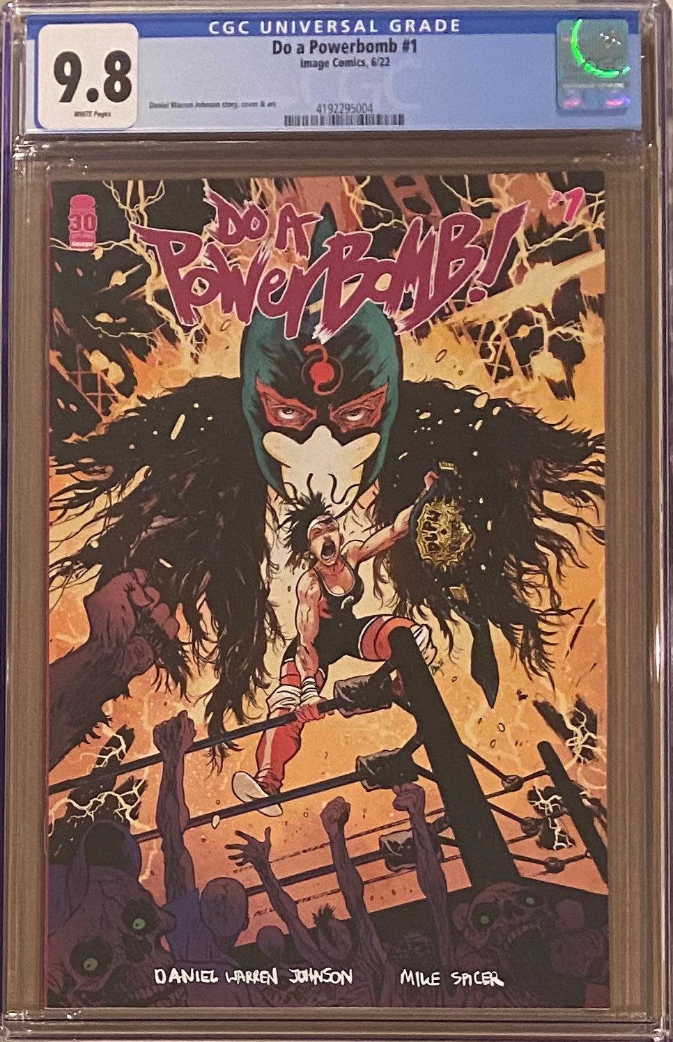 Do a Powerbomb #1 CGC 9.8