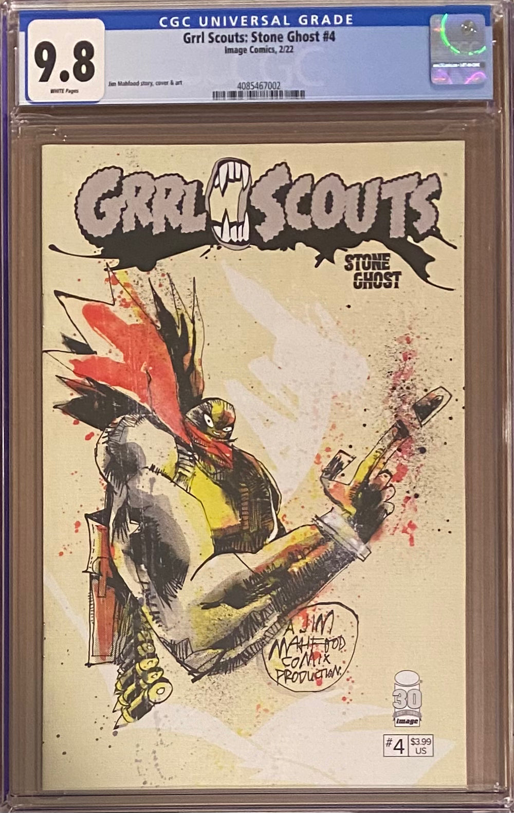 Grrl Scouts: Stone Ghost #4 CGC 9.8