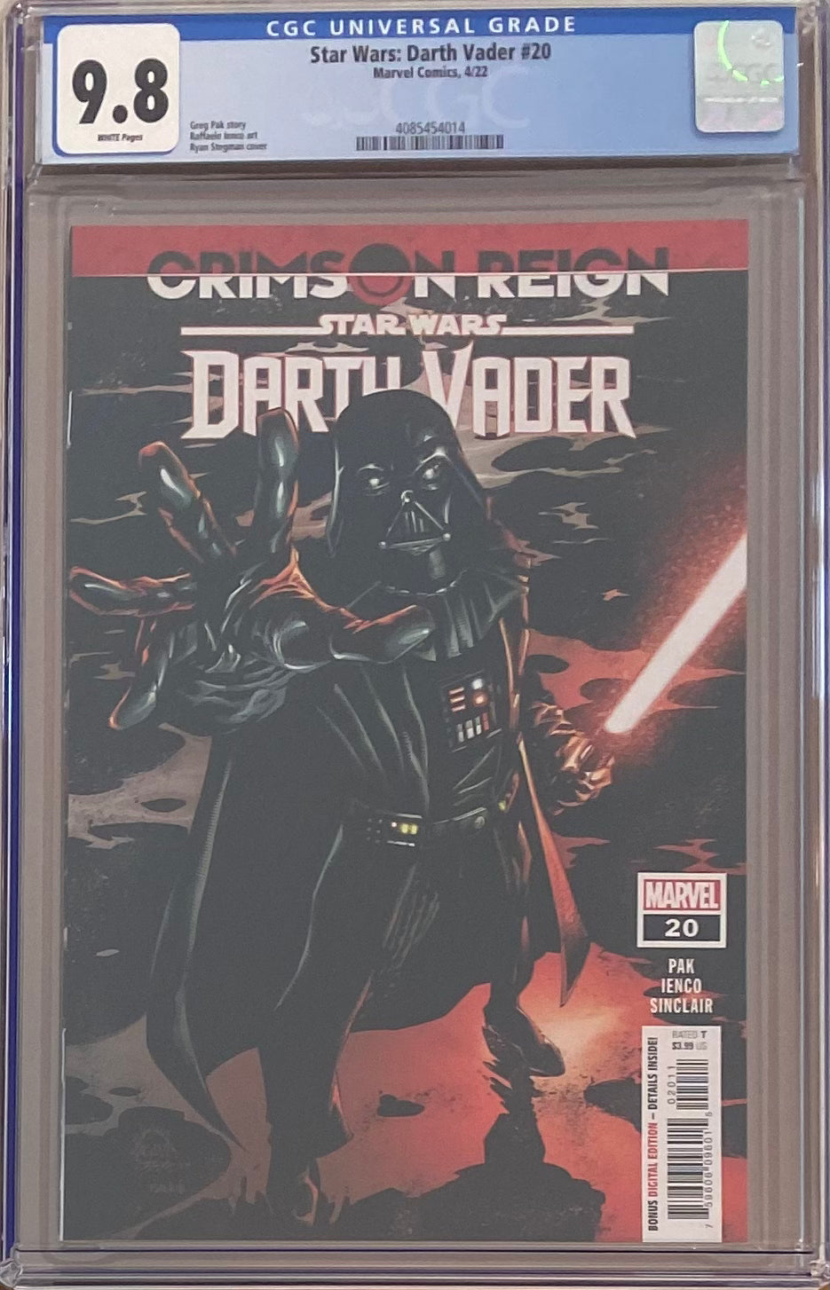 Star Wars: Darth Vader #20 CGC 9.8