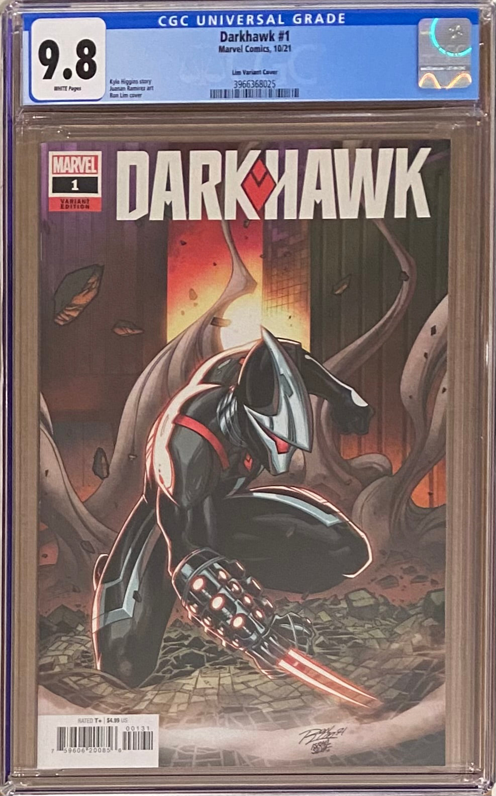 Darkhawk #1 Lim Variant CGC 9.8