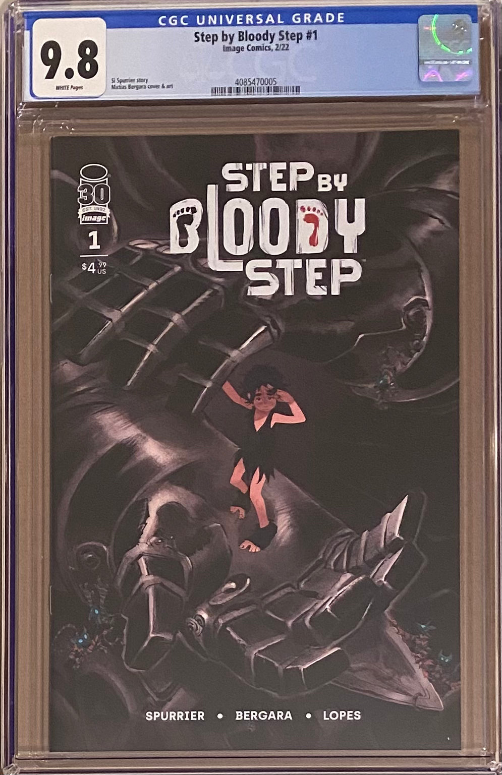 Step by Bloody Step #1 CGC 9.8