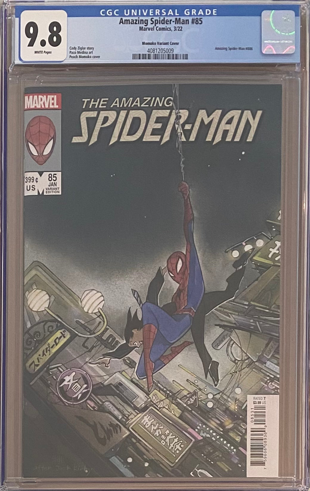 Amazing Spider-Man #85 Momoko Variant CGC 9.8