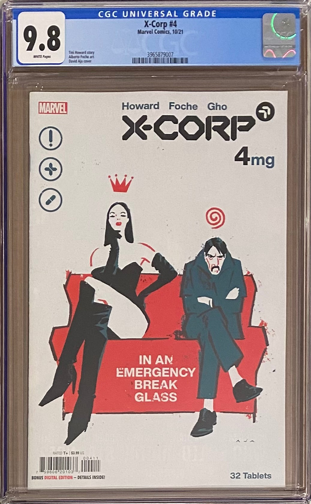 X-Corp #4 CGC 9.8