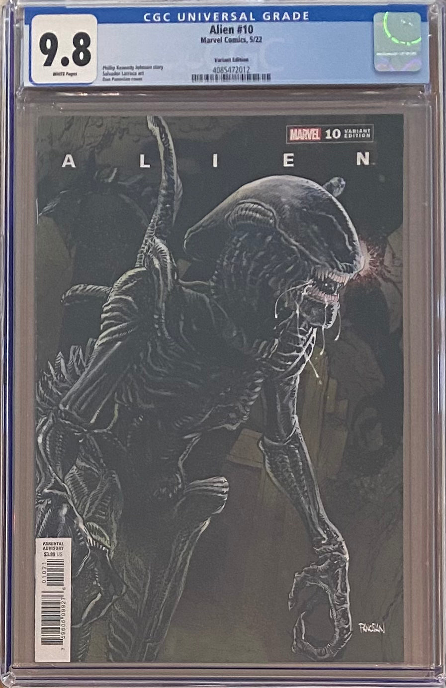 Alien #10 Panosian Variant CGC 9.8