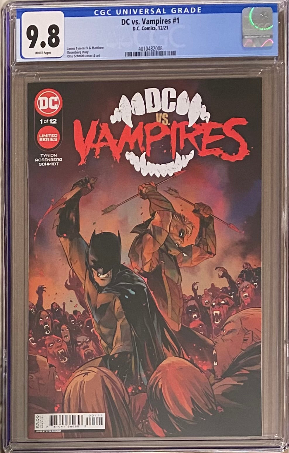 DC vs. Vampires #1 CGC 9.8