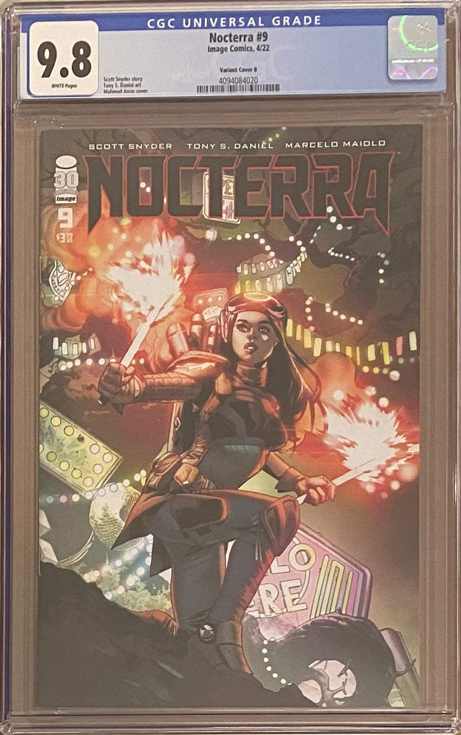 Nocterra #9 Asrar Variant CGC 9.8