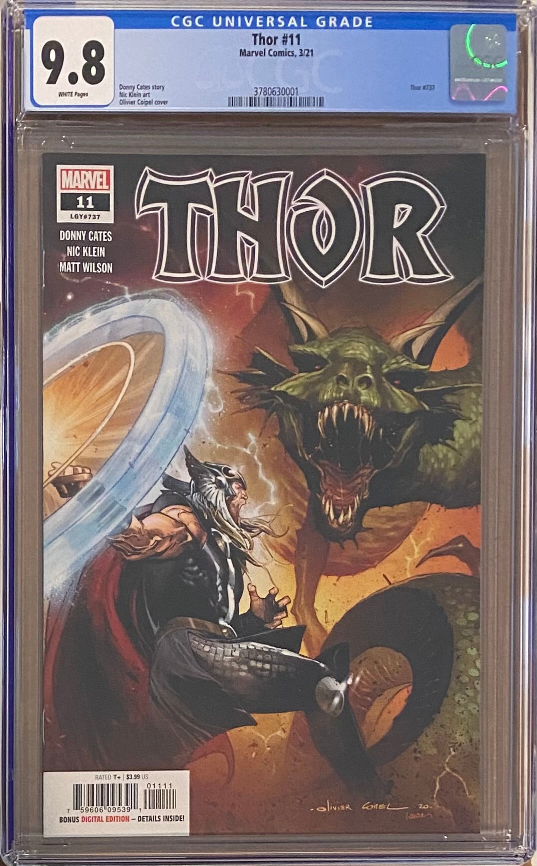 Thor #11 CGC 9.8