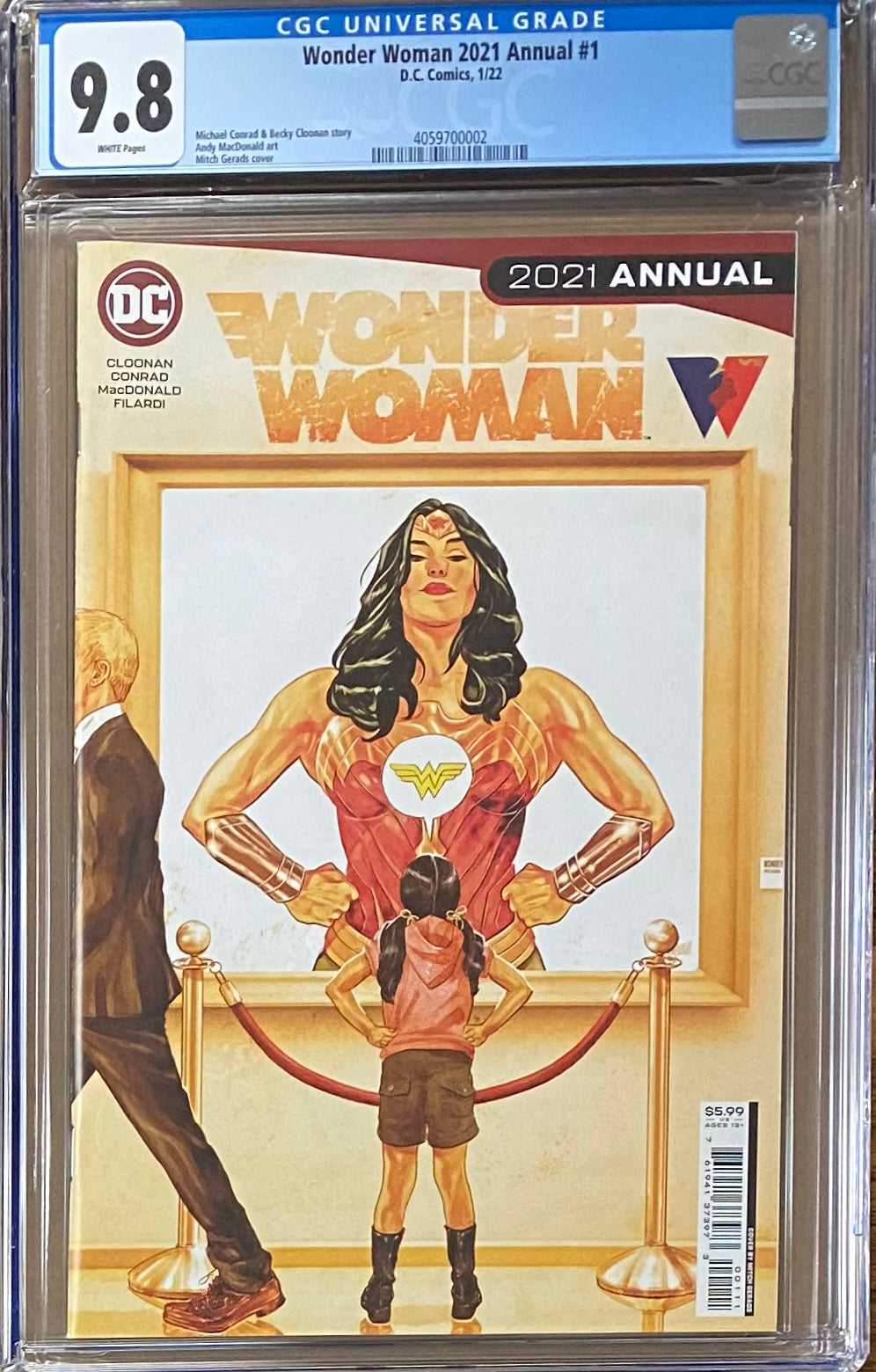 Wonder Woman 2021 Annual #1 CGC 9.8
