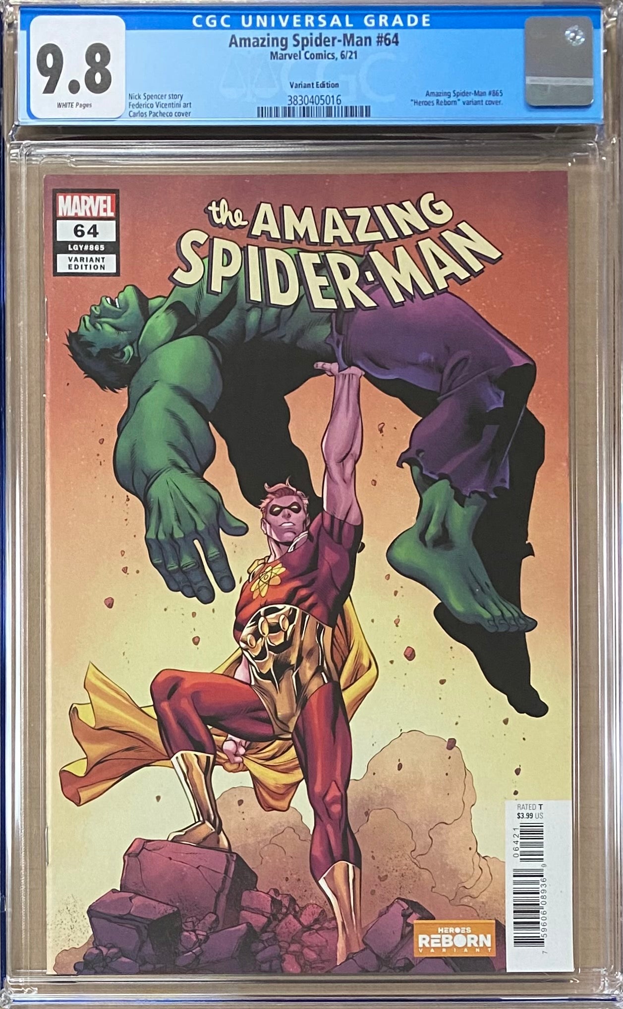 Amazing Spider-Man #64 Variant CGC 9.8