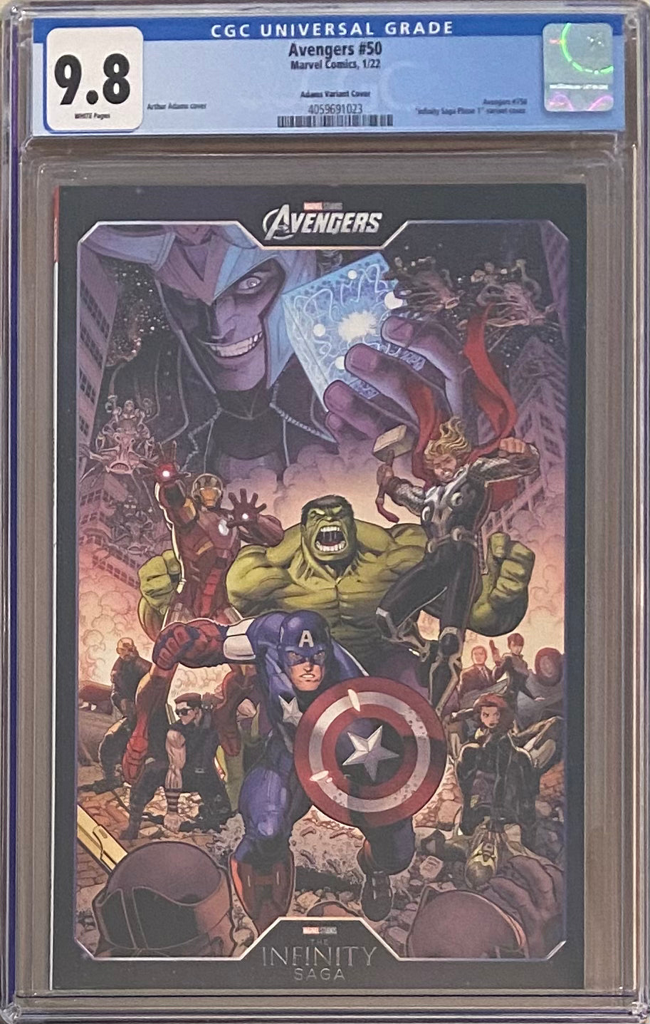 Avengers #50 (#750) Adams Variant CGC 9.8