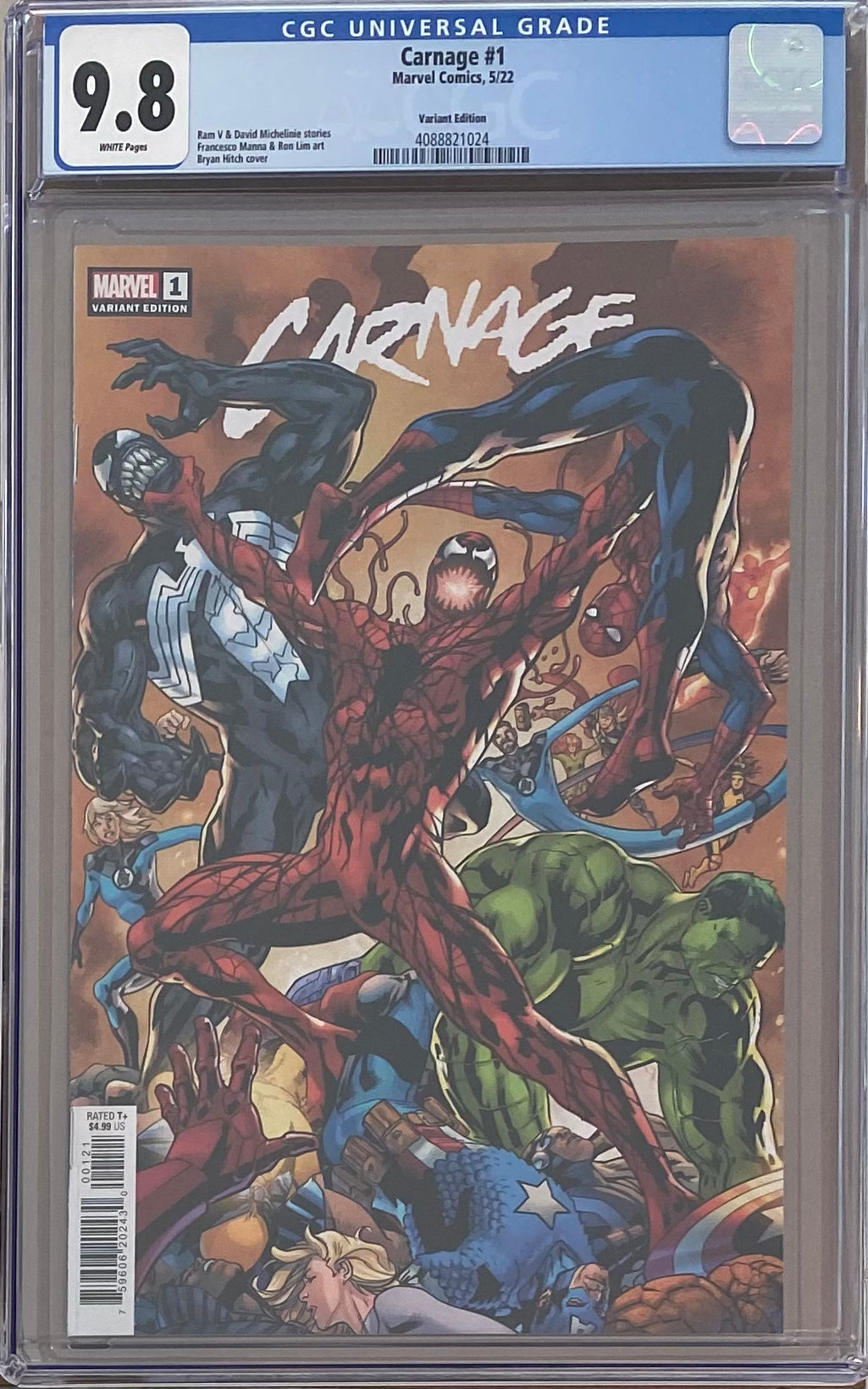 Carnage #1 Hitch Variant CGC 9.8